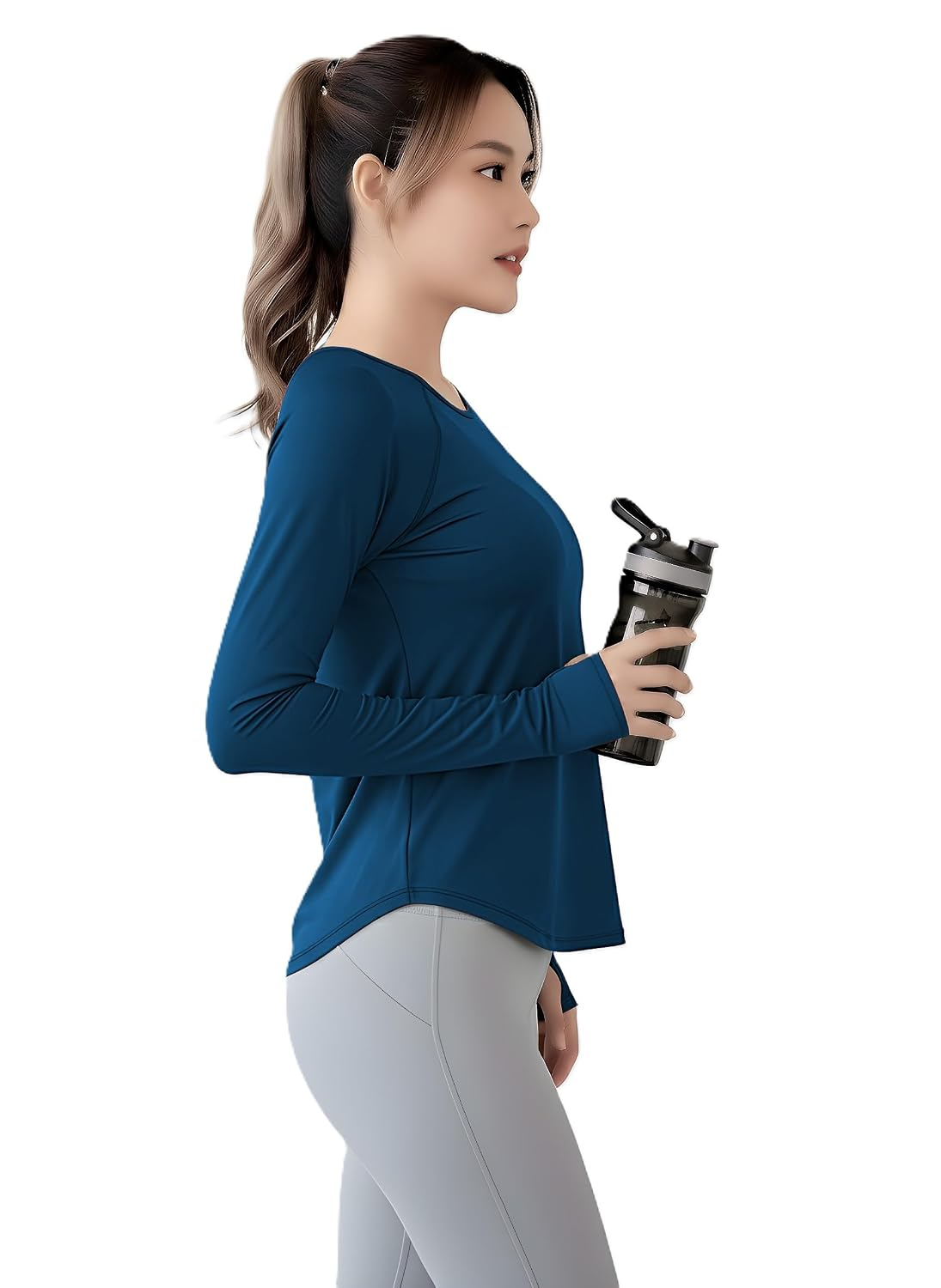 MotionFlow Women's Quick-Dry Gym T-Shirt - Image 10