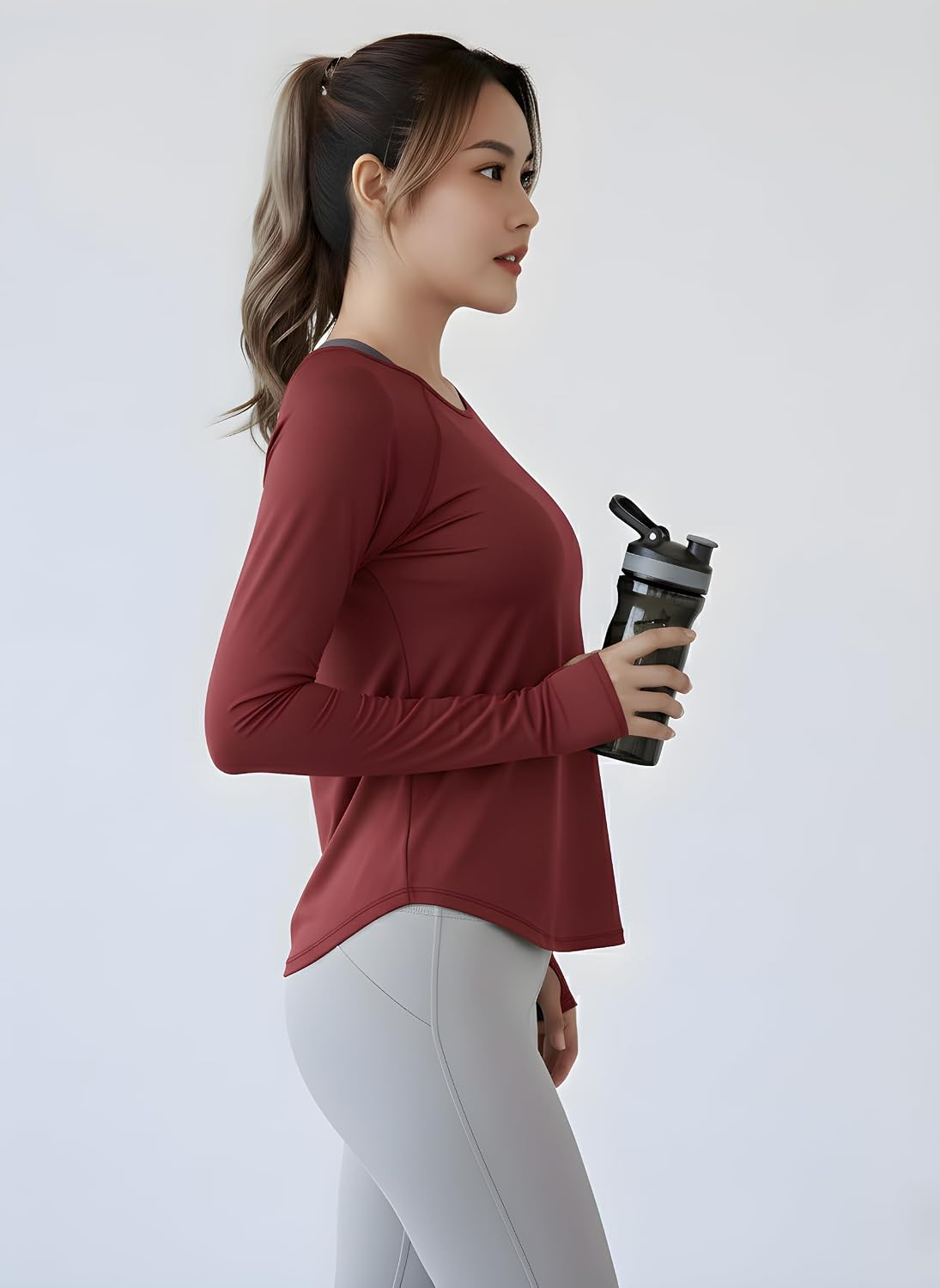 MotionFlow Women's Quick-Dry Gym T-Shirt - Image 51
