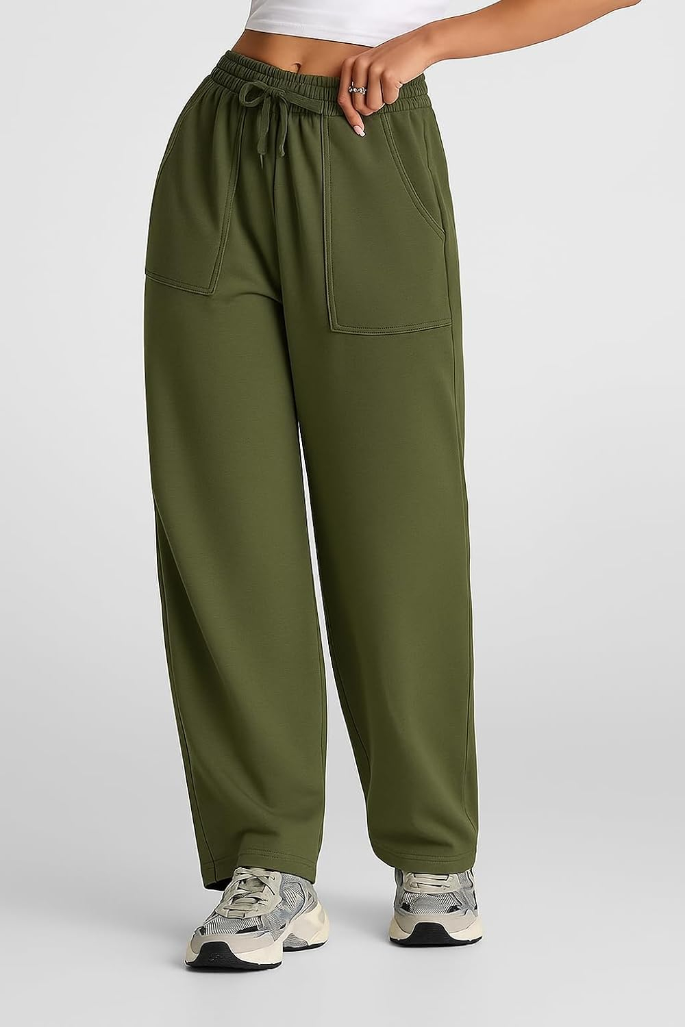 PaceDry Women's Wide-Leg Track Pants - Image 9
