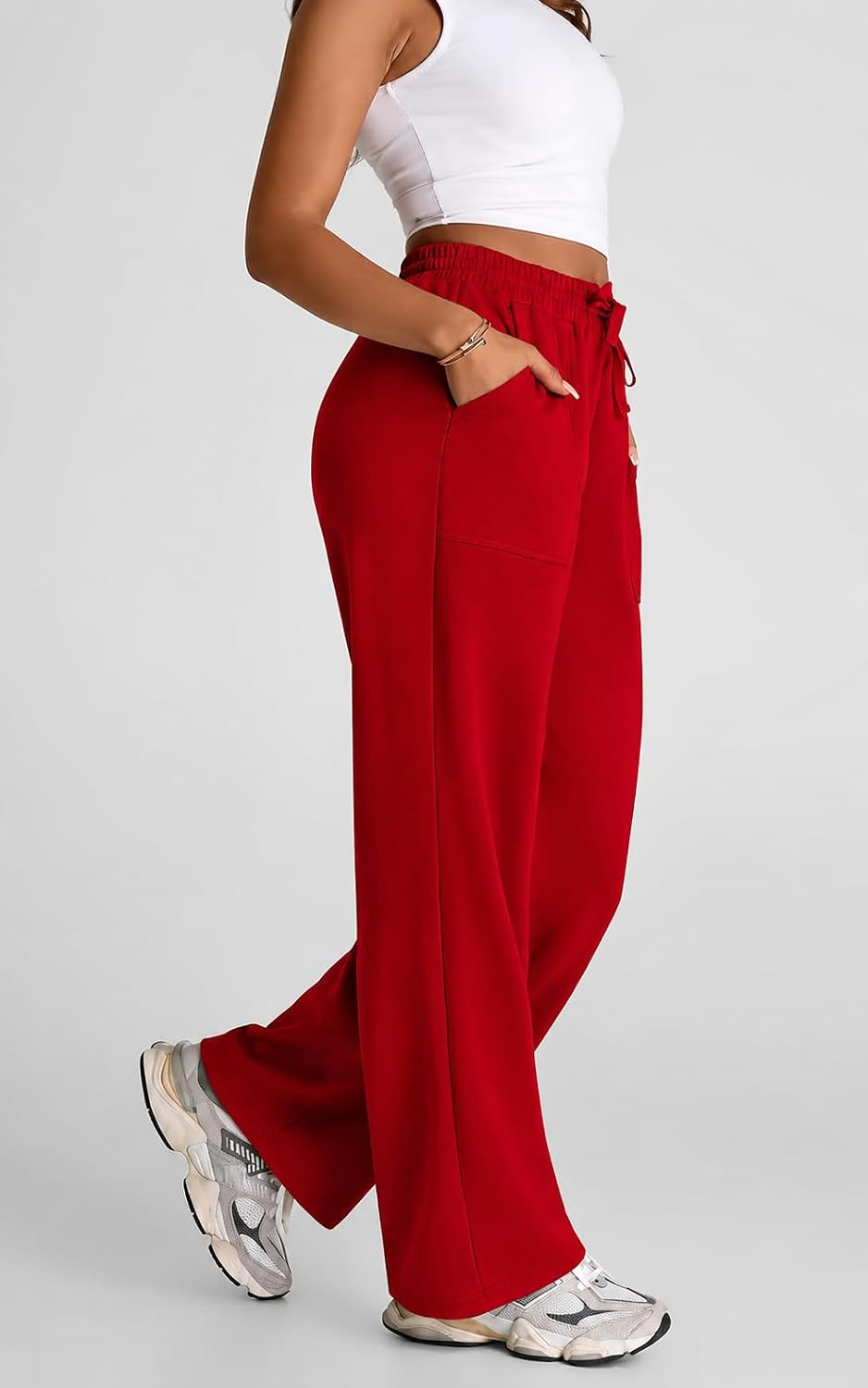 PaceDry Women's Wide-Leg Track Pants - Image 17