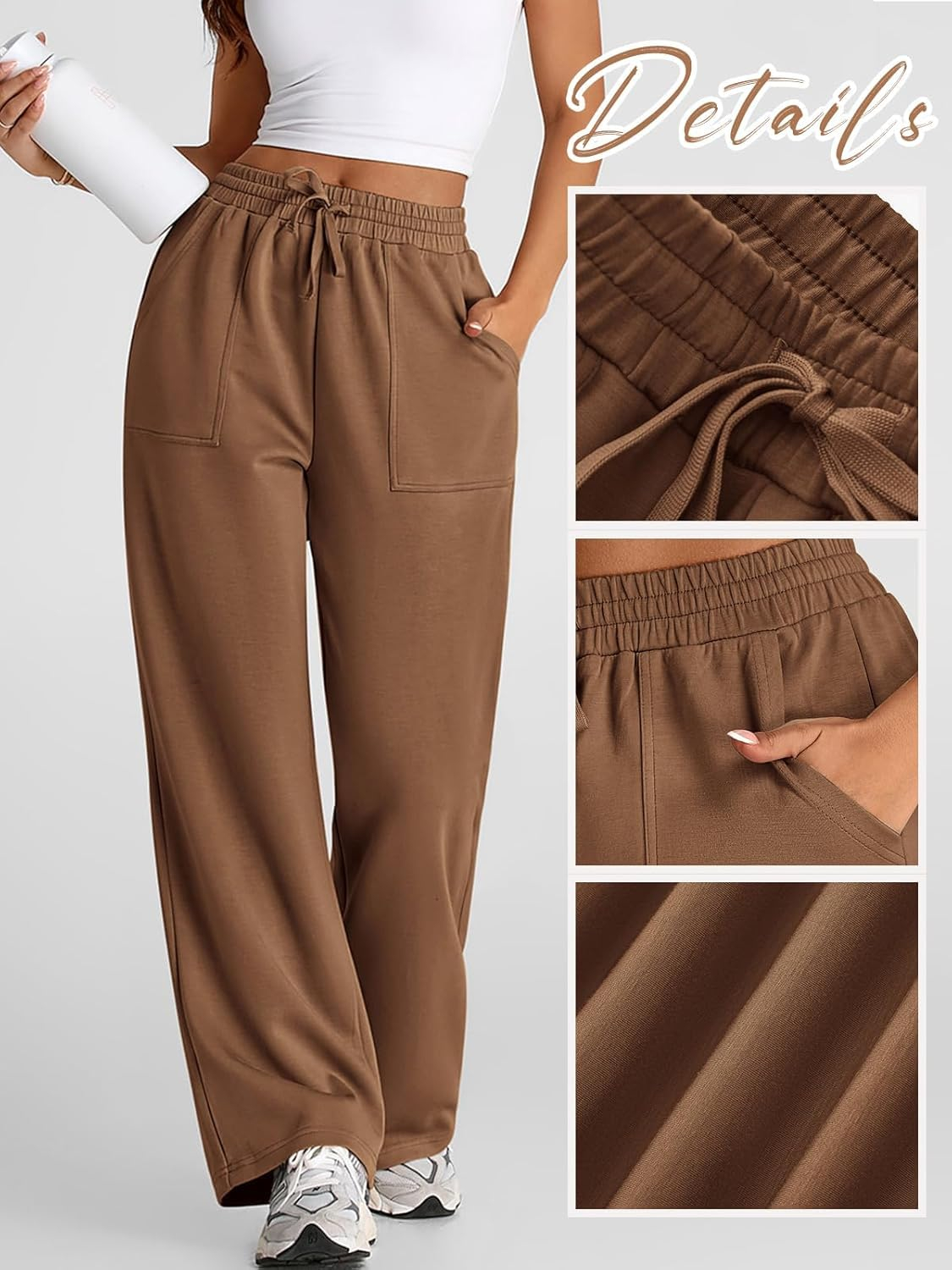 PaceDry Women's Wide-Leg Track Pants - Image 21