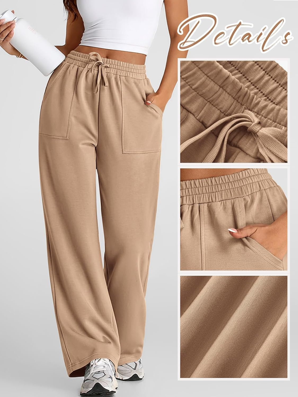PaceDry Women's Wide-Leg Track Pants - Image 31