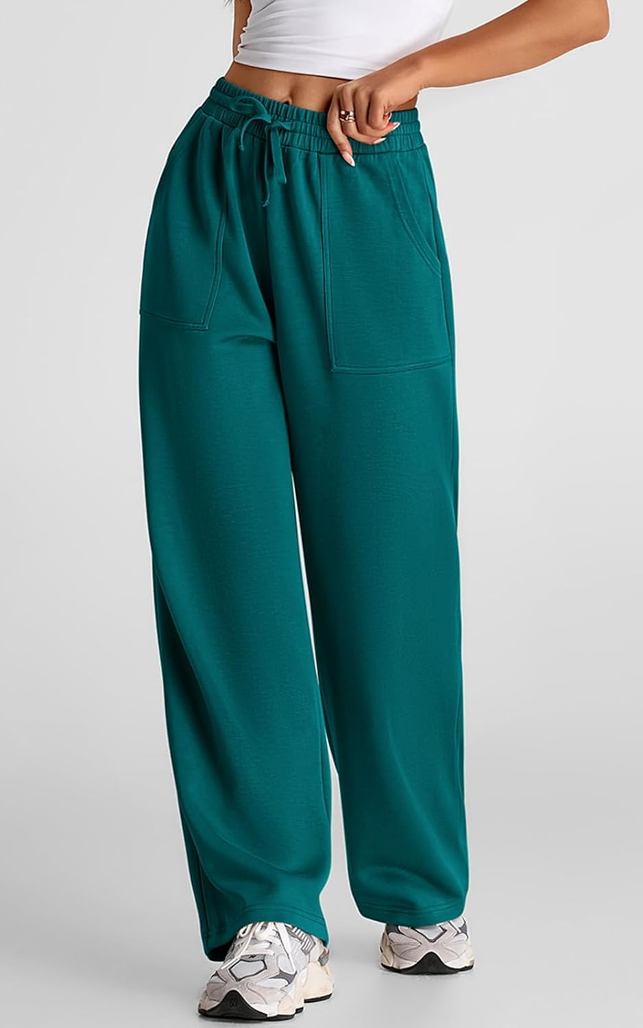 PaceDry Women's Wide-Leg Track Pants - Image 36
