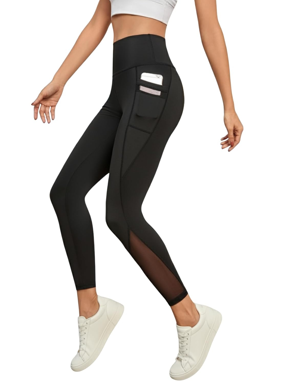 CoreContour Women's High-Waist Workout Leggings - Image 2