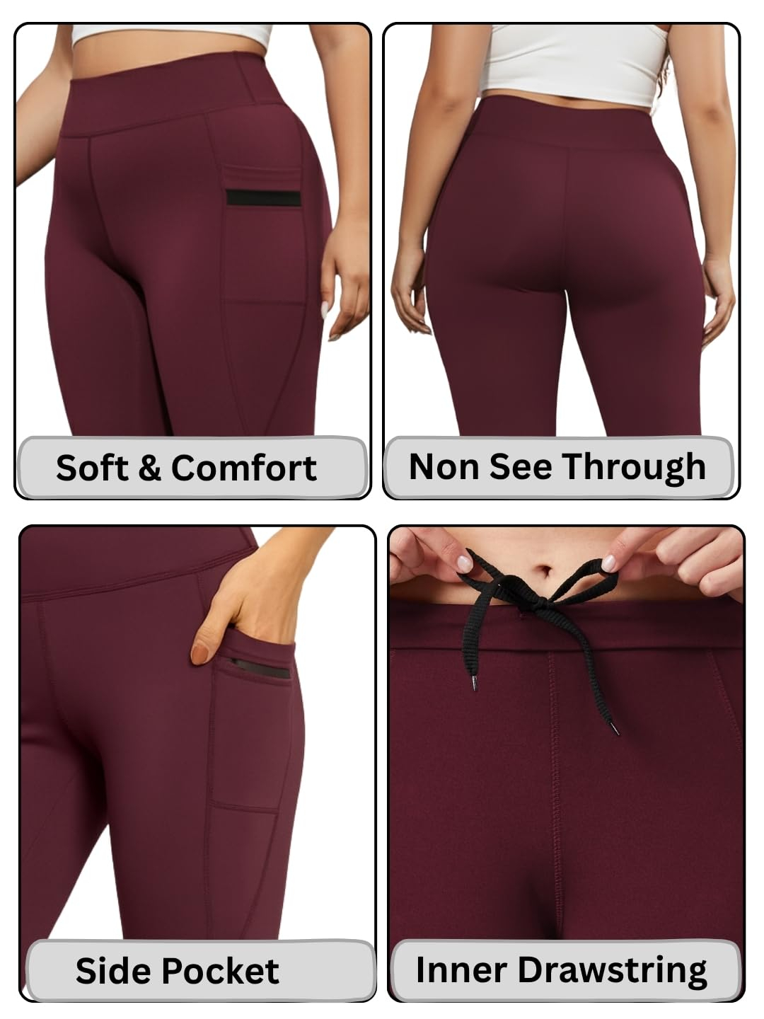CoreContour Women's High-Waist Workout Leggings - Image 16