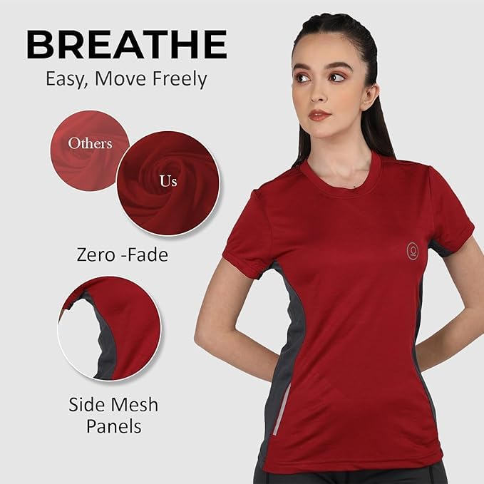 SprintLite Women's Quick-Dry Gym T-Shirt - Image 55