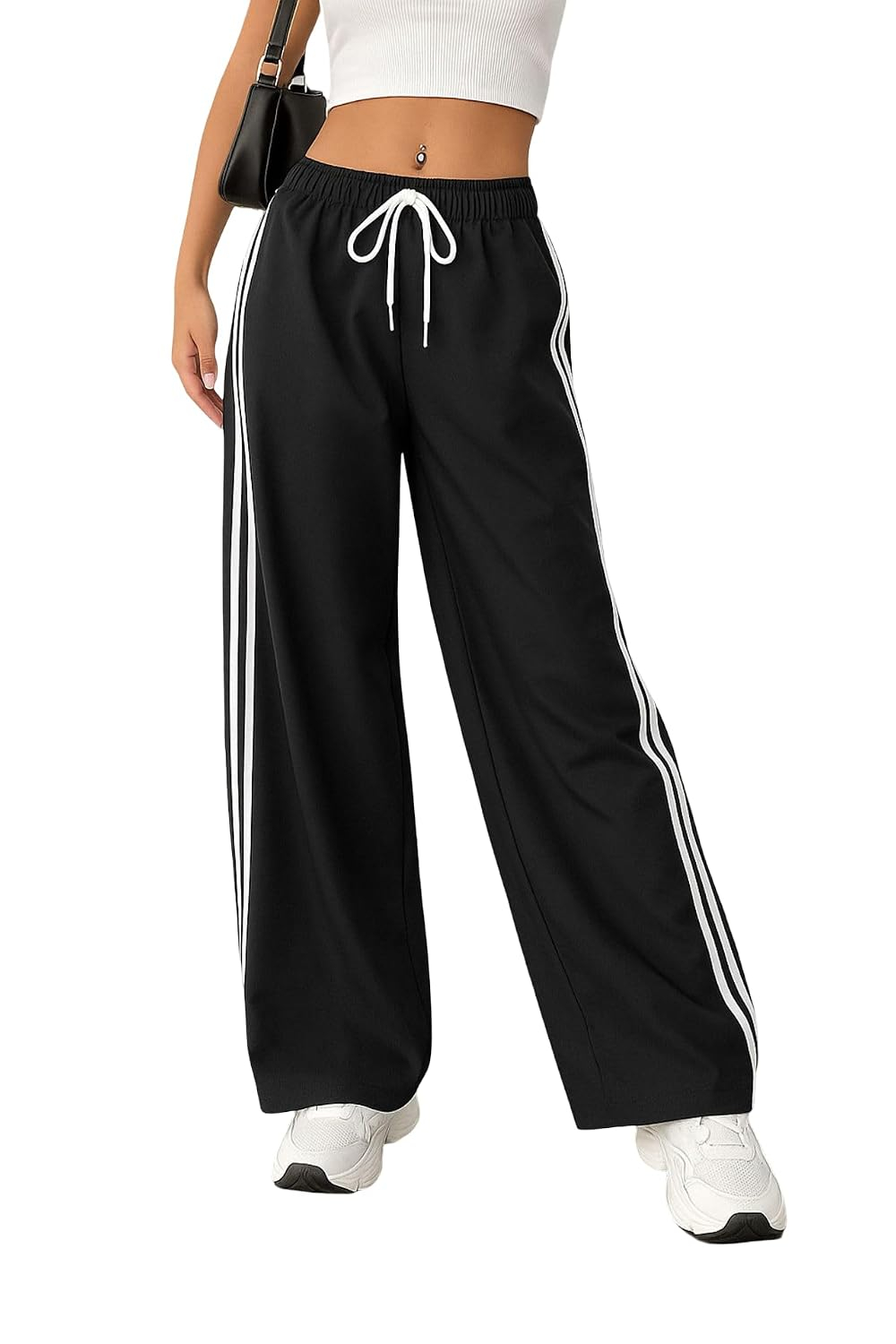 RelaxMove Women's Wide-Leg Track Pants - Image 2