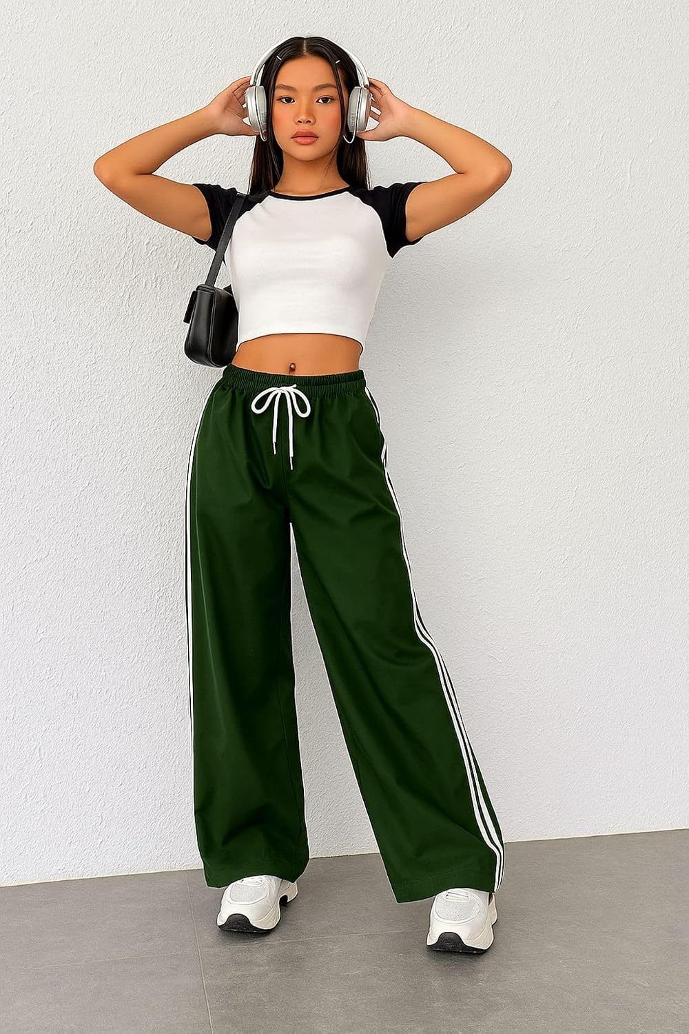 RelaxMove Women's Wide-Leg Track Pants - Image 14