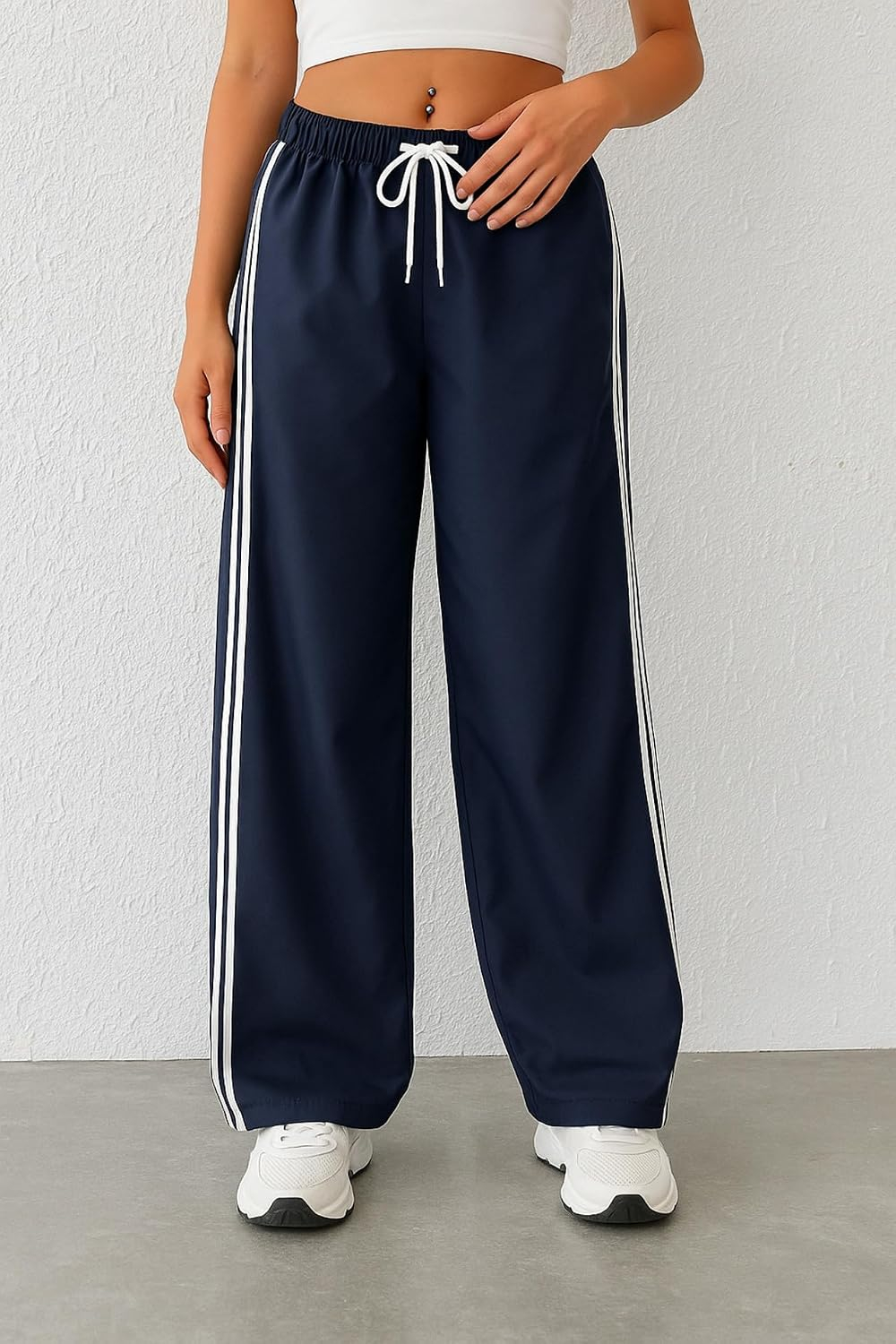 RelaxMove Women's Wide-Leg Track Pants - Image 25