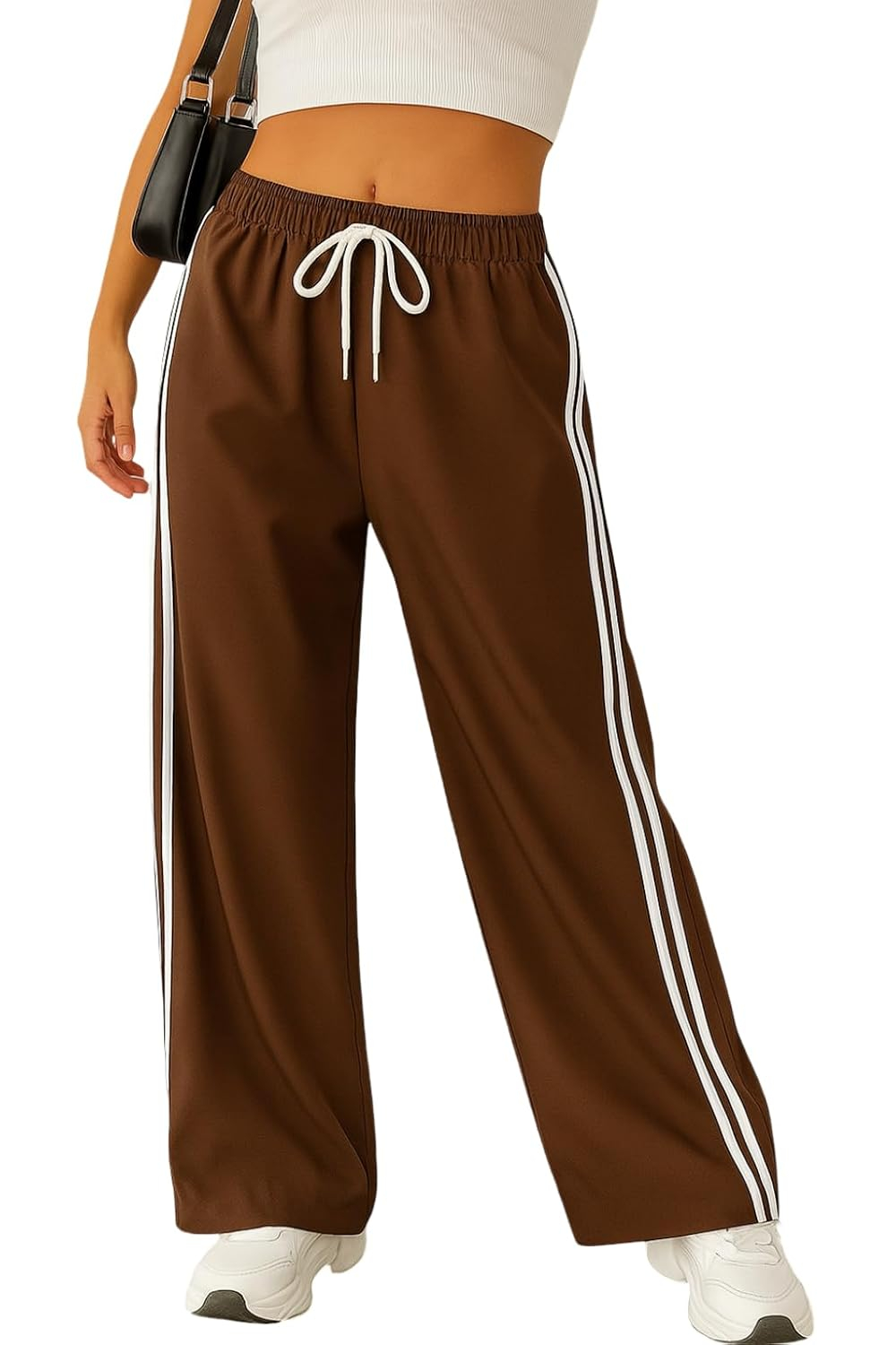 RelaxMove Women's Wide-Leg Track Pants - Image 27