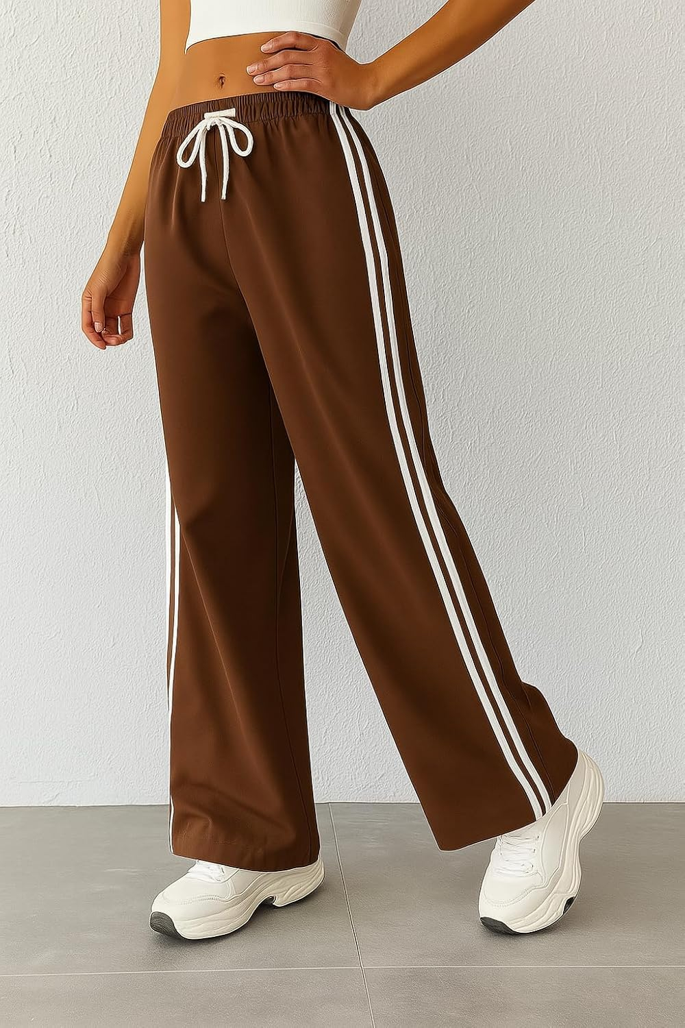 RelaxMove Women's Wide-Leg Track Pants - Image 29