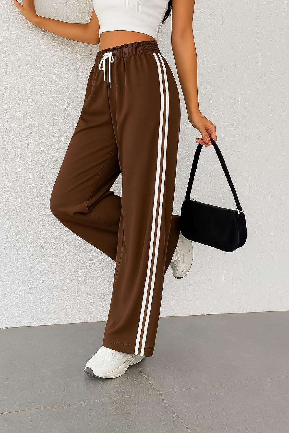 RelaxMove Women's Wide-Leg Track Pants - Image 30