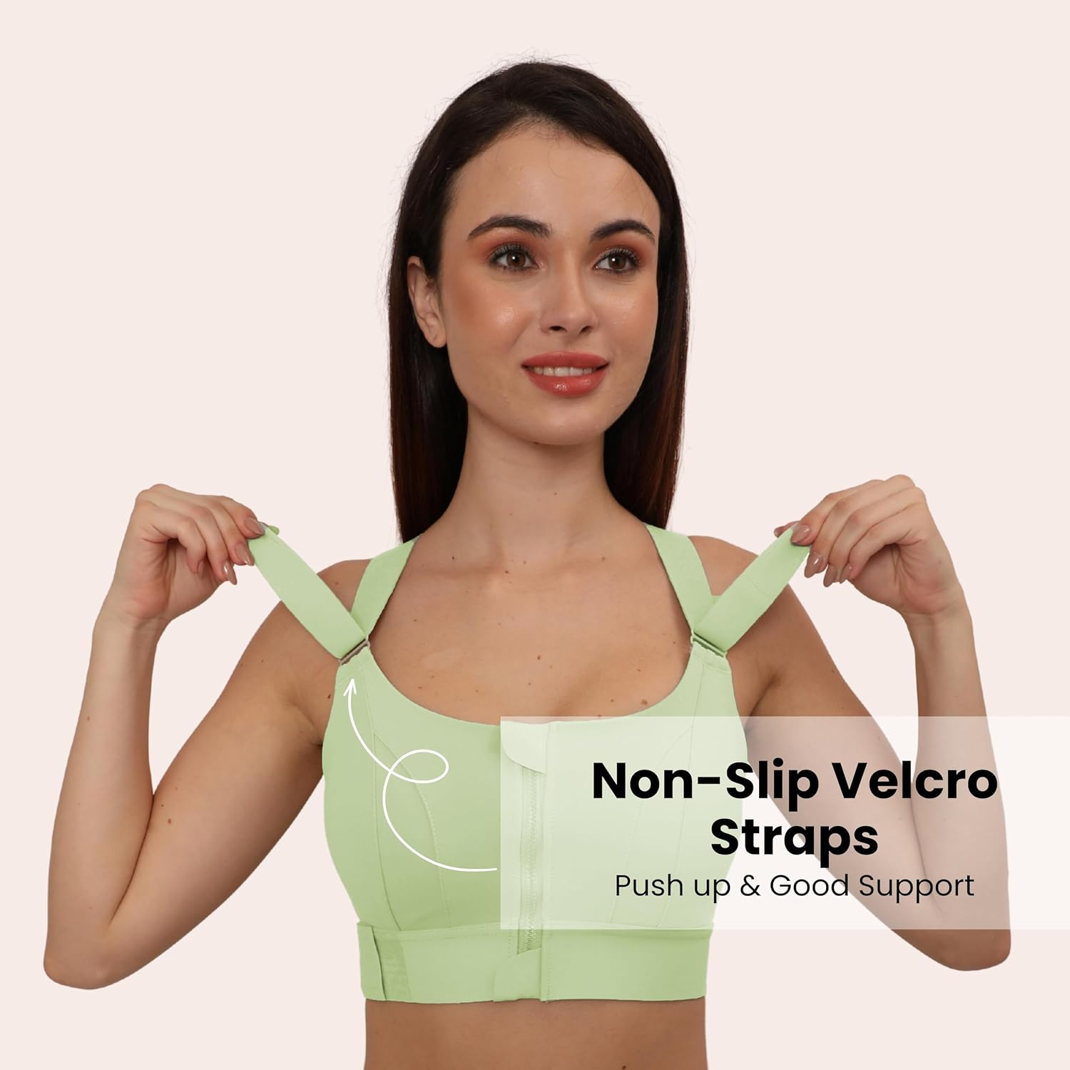 FrontFlex Women's Front-Zip Sports Bra - Image 10