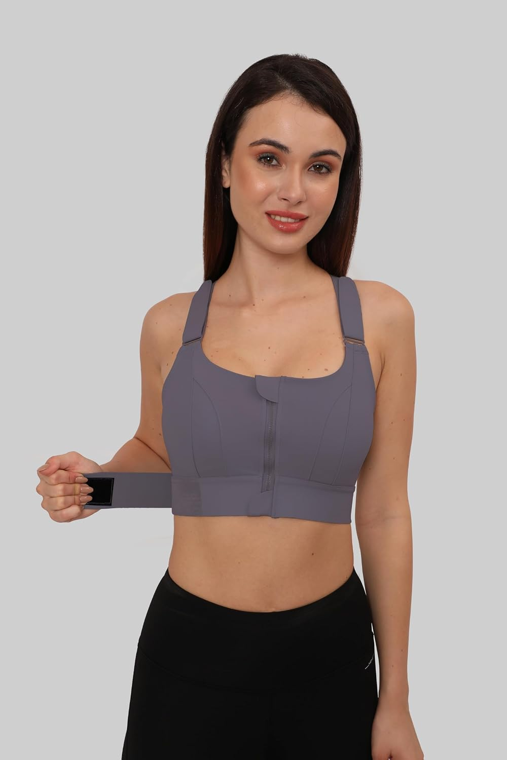 FrontFlex Women's Front-Zip Sports Bra - Image 28