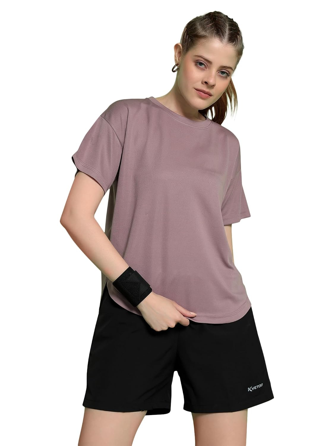 ActiveBreeze Women's Quick-Dry Gym T-Shirt