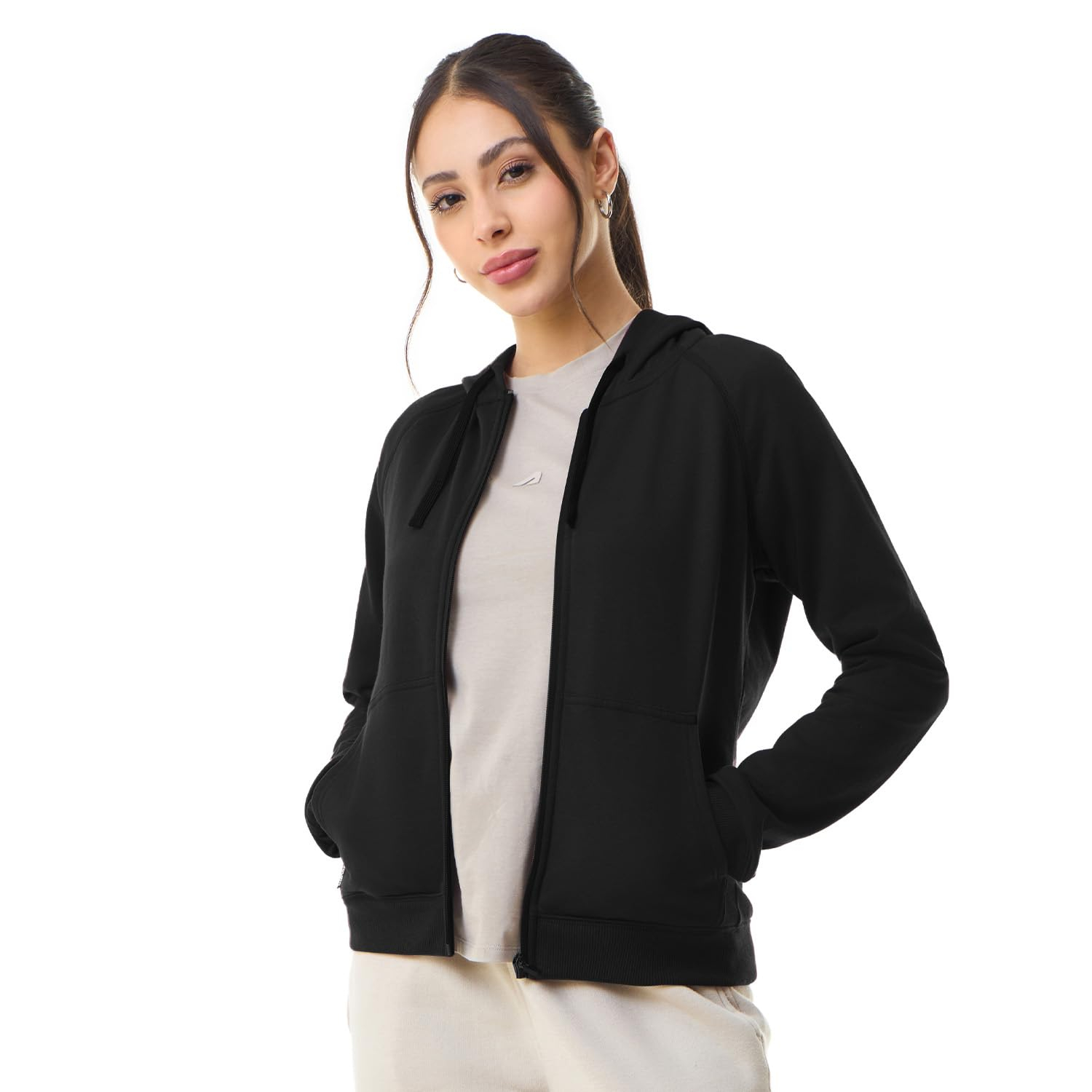 CozyStride Women's Zip-Up Hoodie