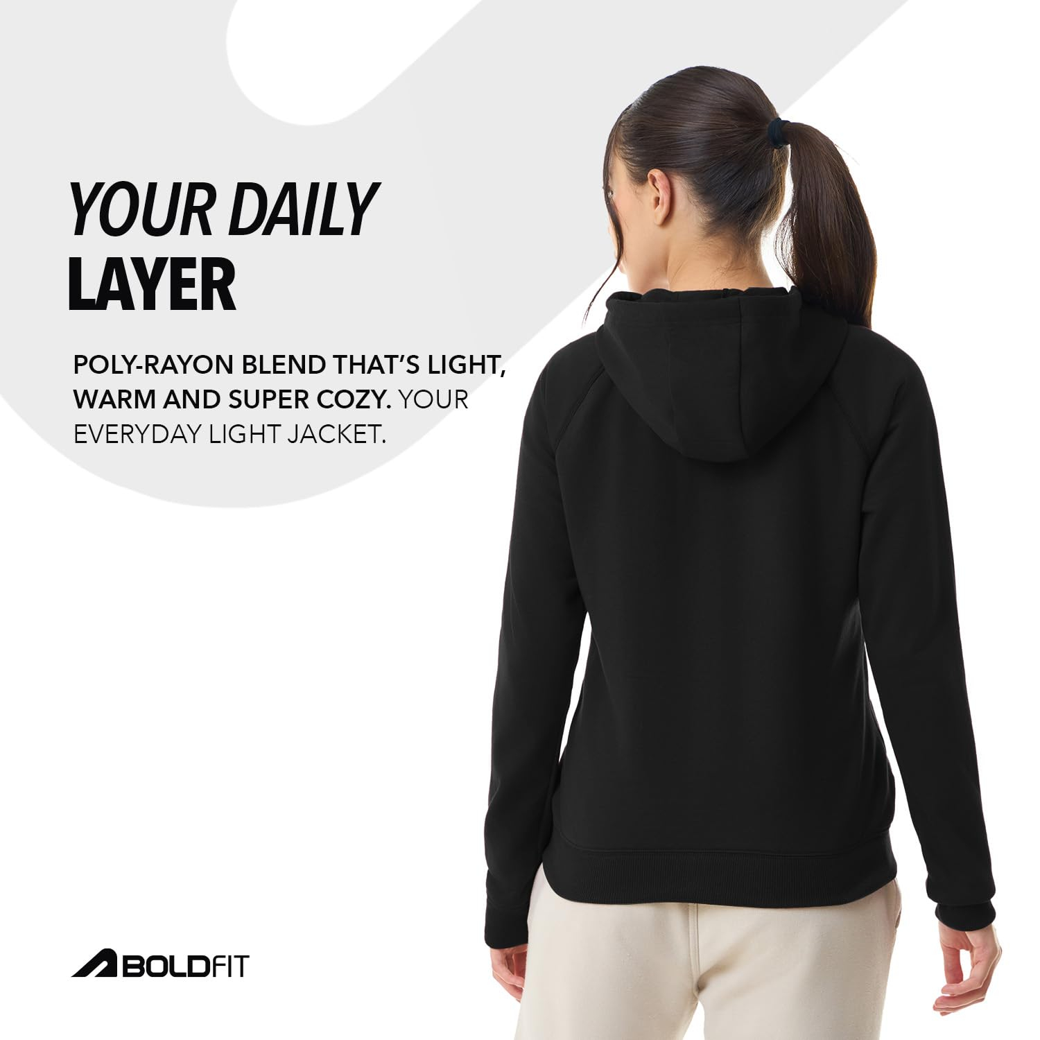 CozyStride Women's Zip-Up Hoodie - Image 6
