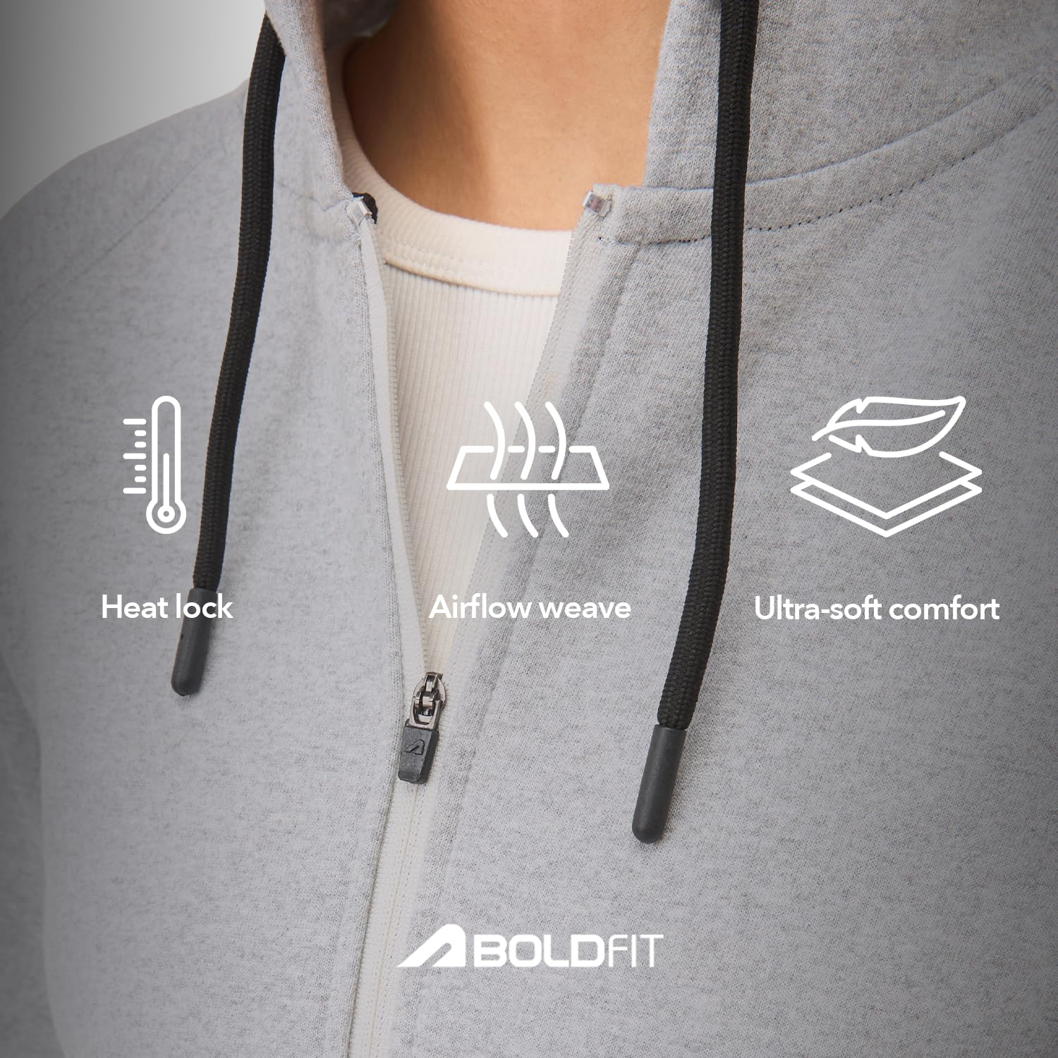 CozyStride Women's Zip-Up Hoodie - Image 16