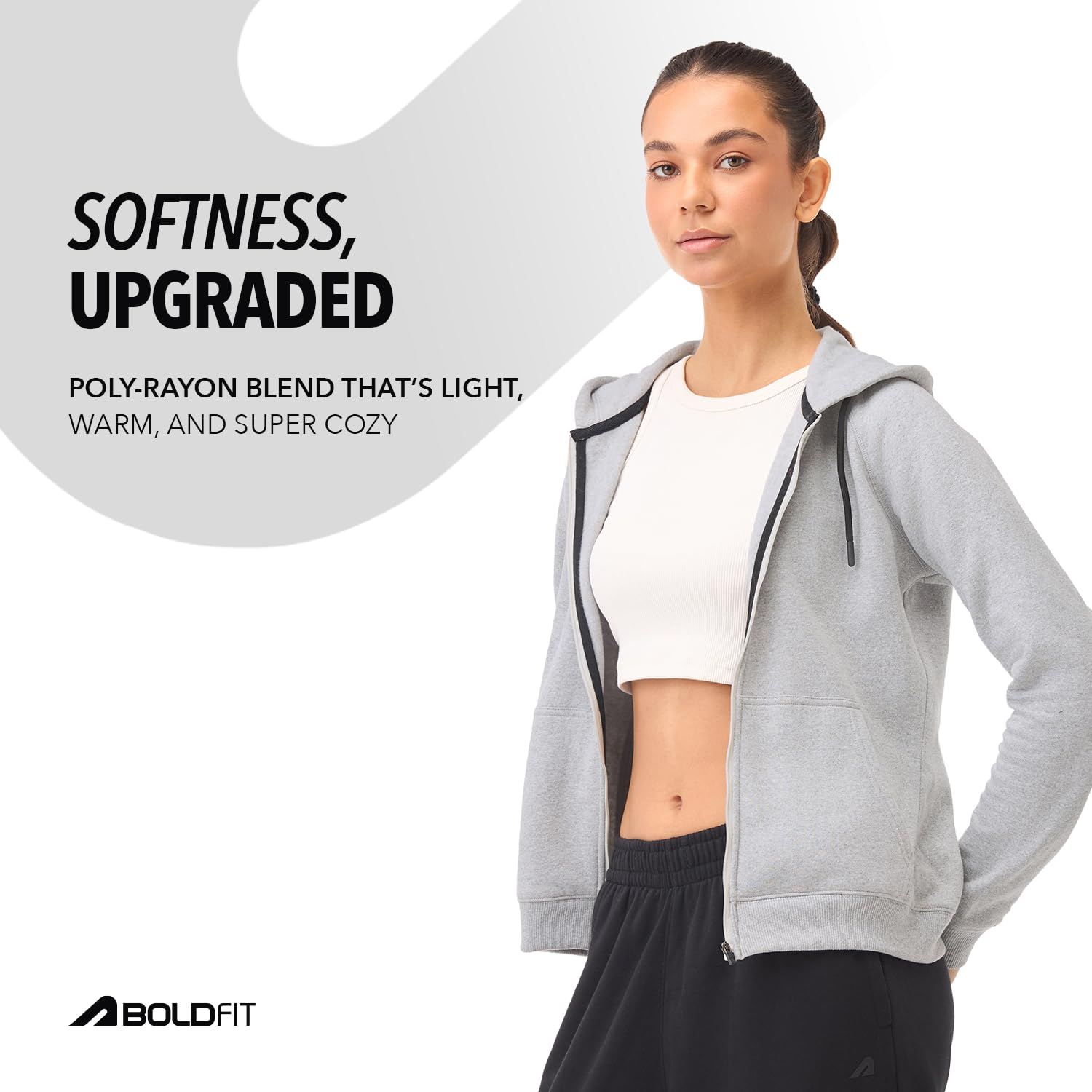 CozyStride Women's Zip-Up Hoodie - Image 17