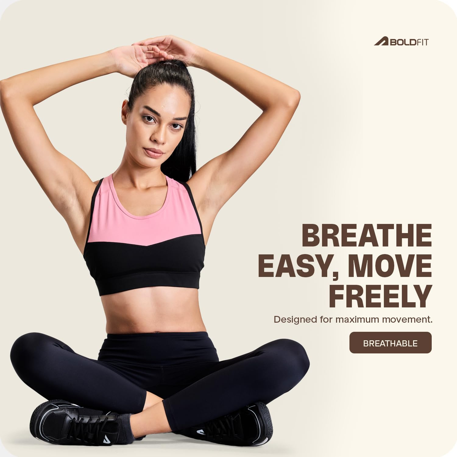TrailMotion Women's Padded Sports Bra - Image 20