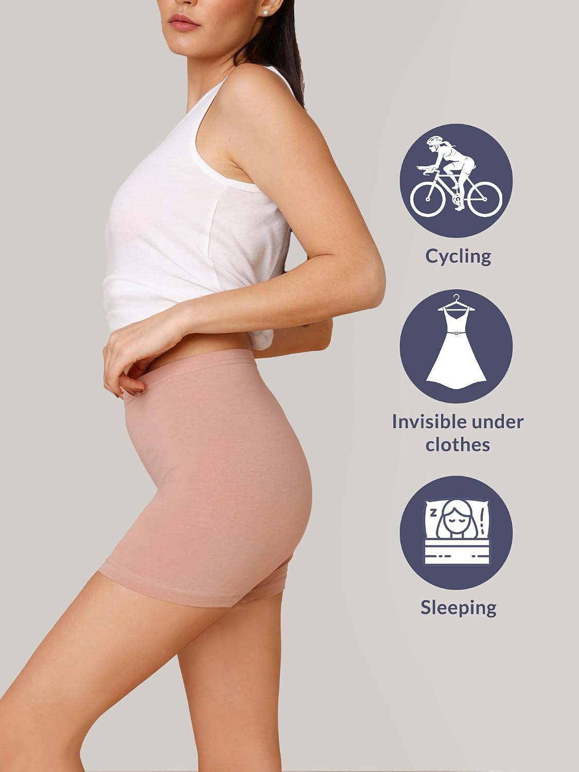 HighRise Women's Cycling Shorts - Image 23