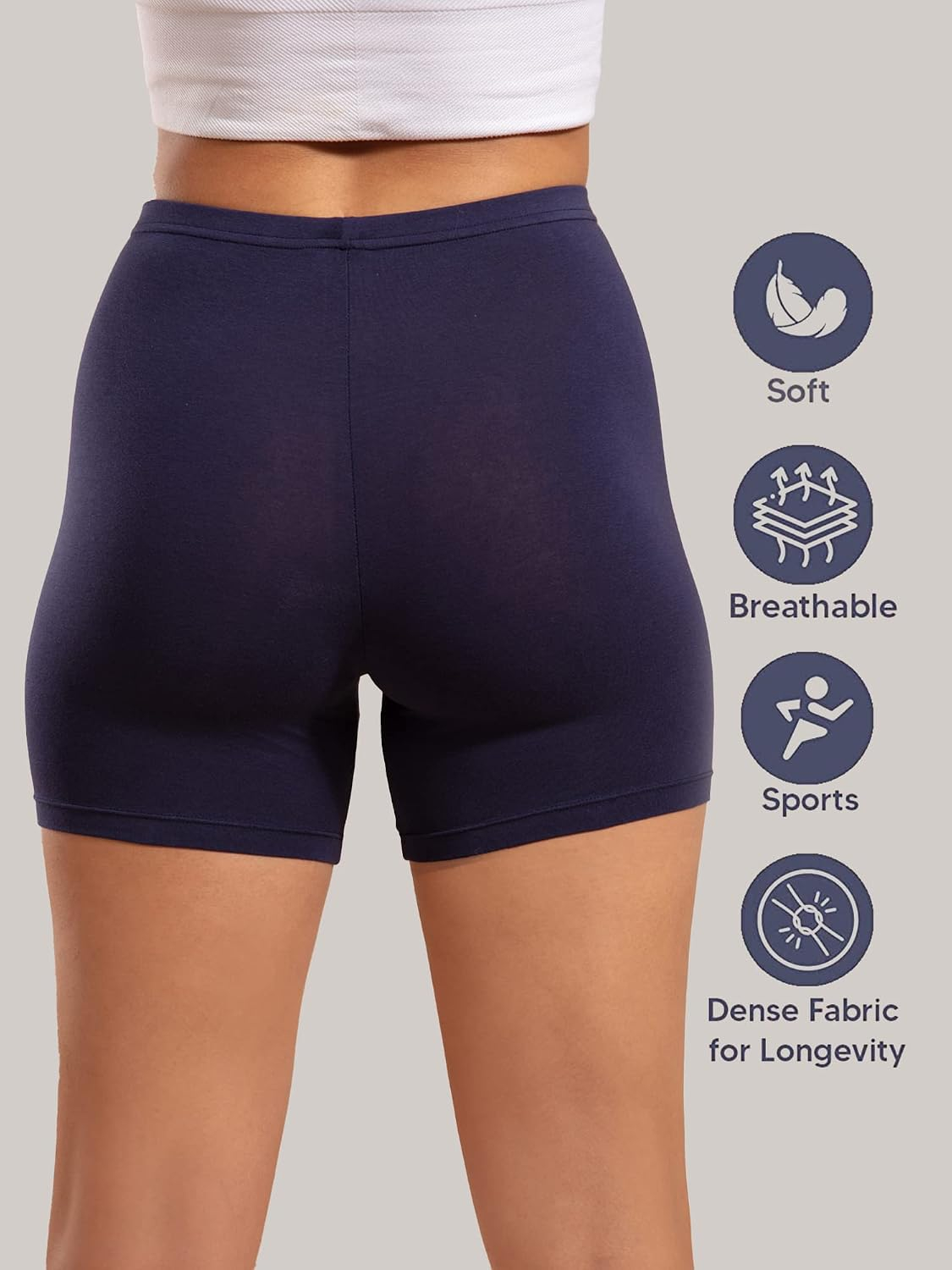 HighRise Women's Cycling Shorts - Image 31