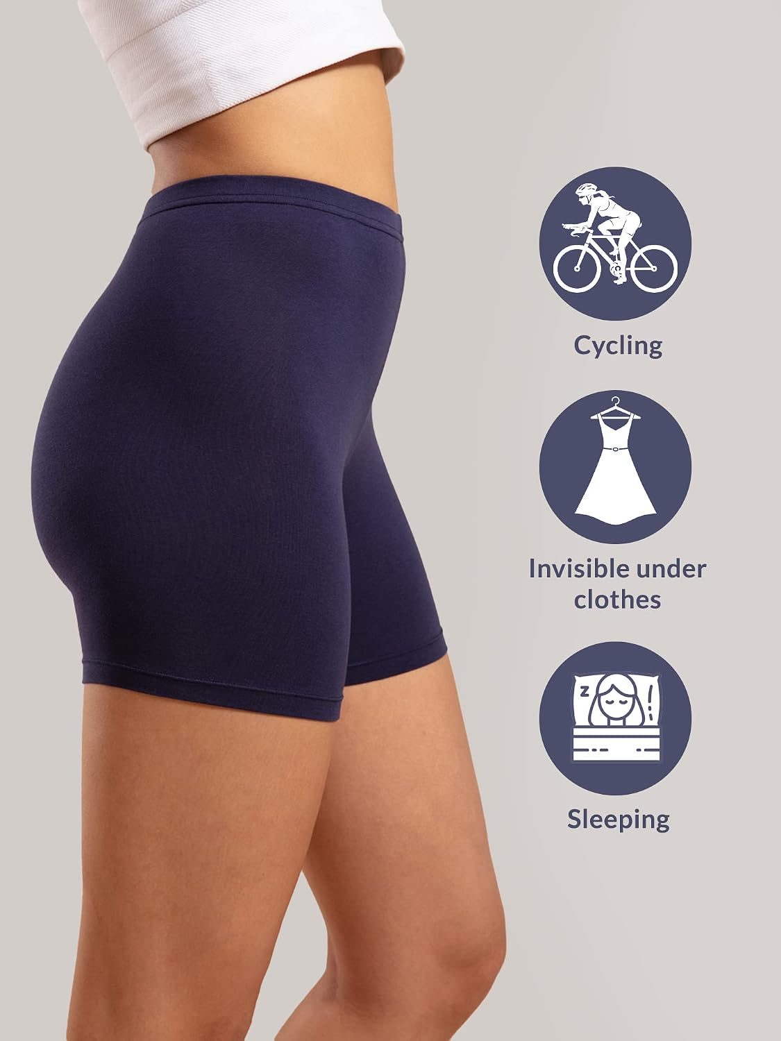 HighRise Women's Cycling Shorts - Image 32