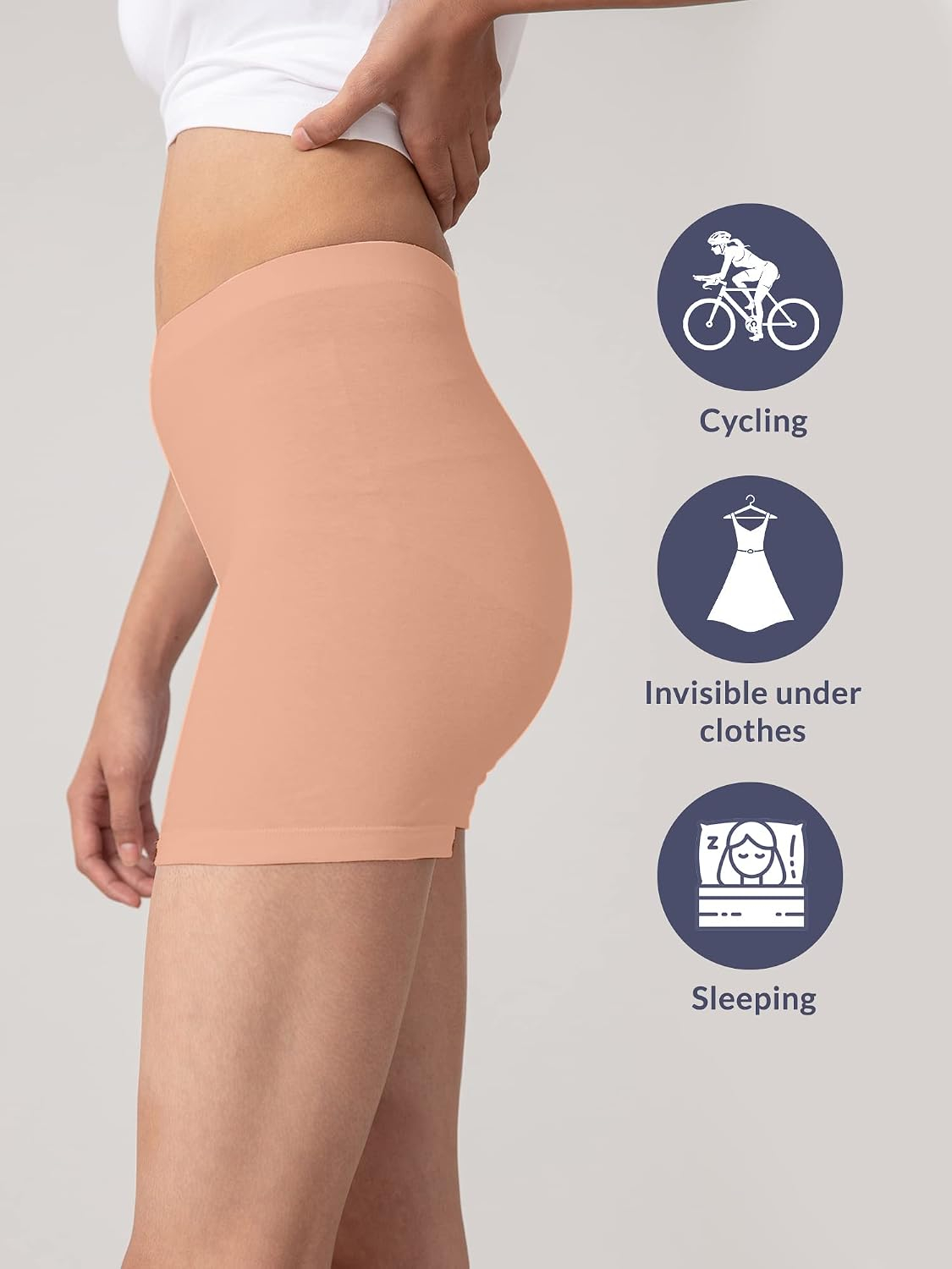HighRise Women's Cycling Shorts - Image 41