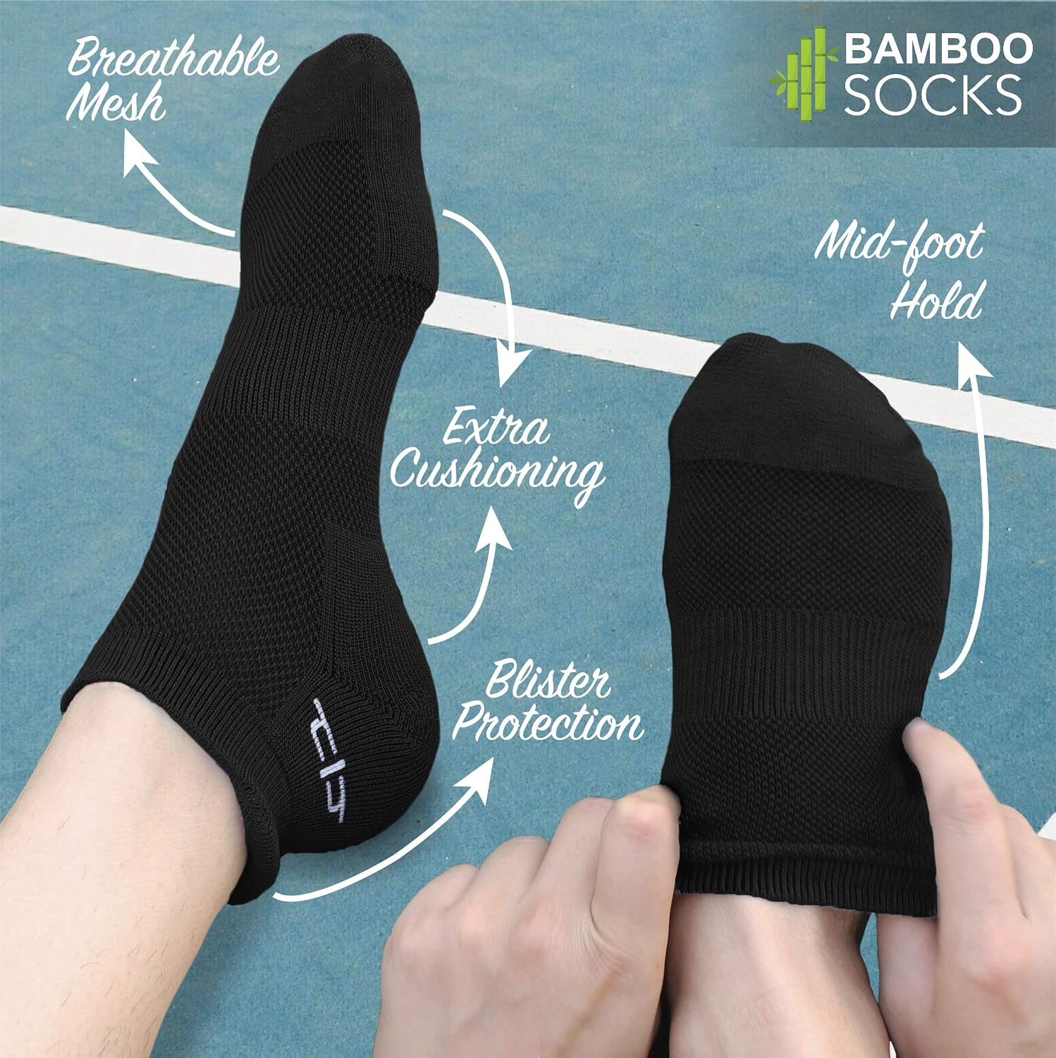 BambooBreeze Women's Bamboo Ankle Socks - Image 35