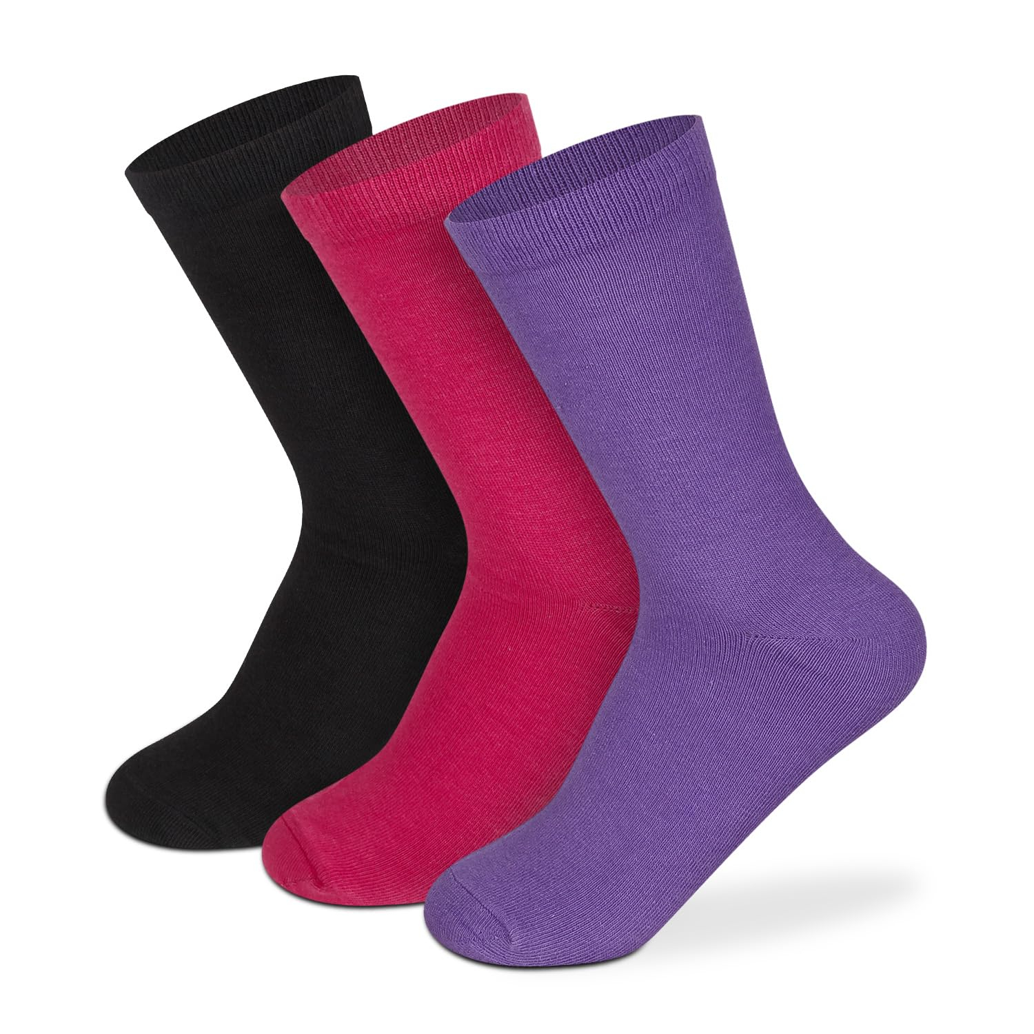 CrewCloud Women's Cotton Crew Socks - Image 23
