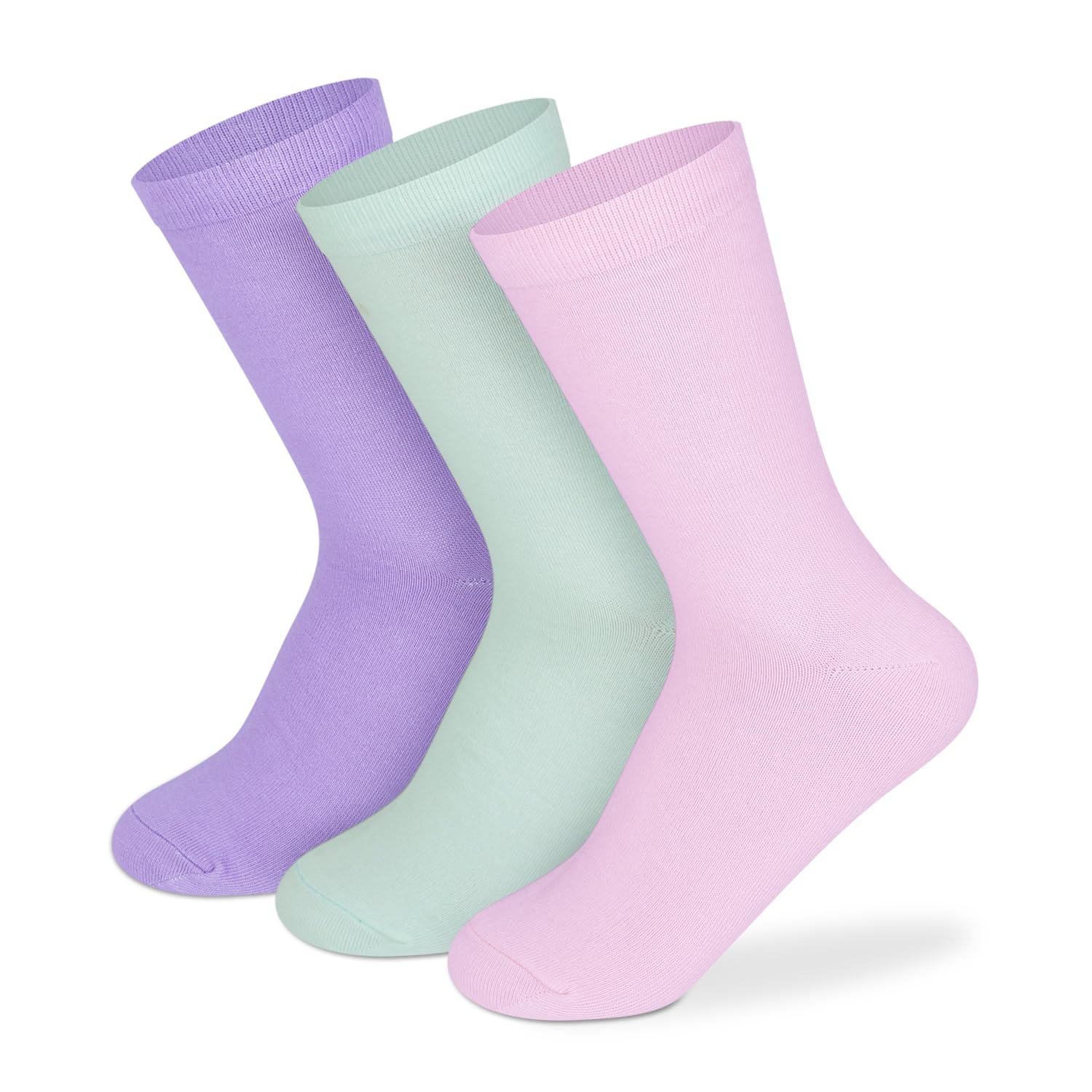 CrewCloud Women's Cotton Crew Socks - Image 35