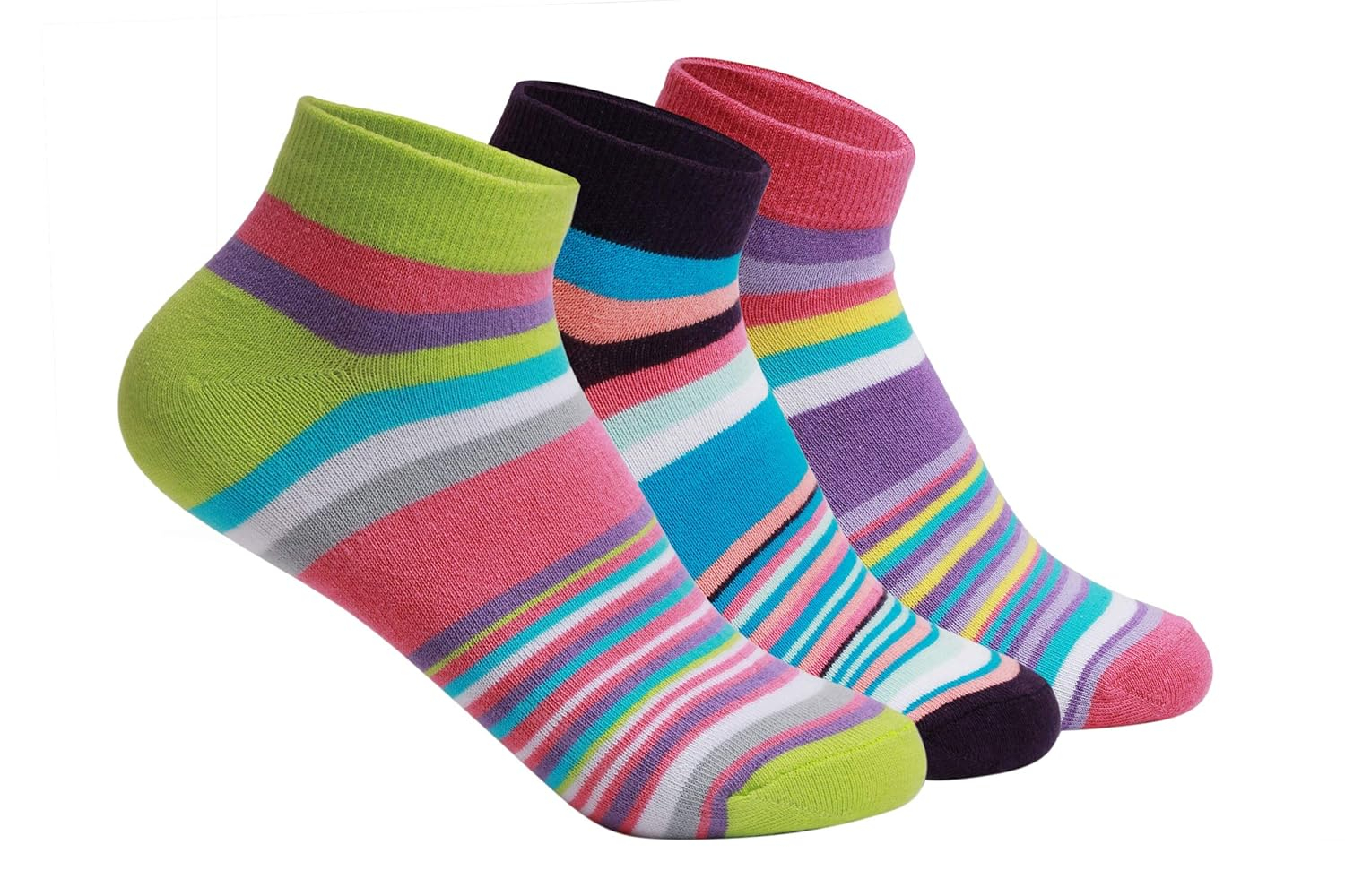 TripleEase Women's Cotton Ankle Socks - Image 2