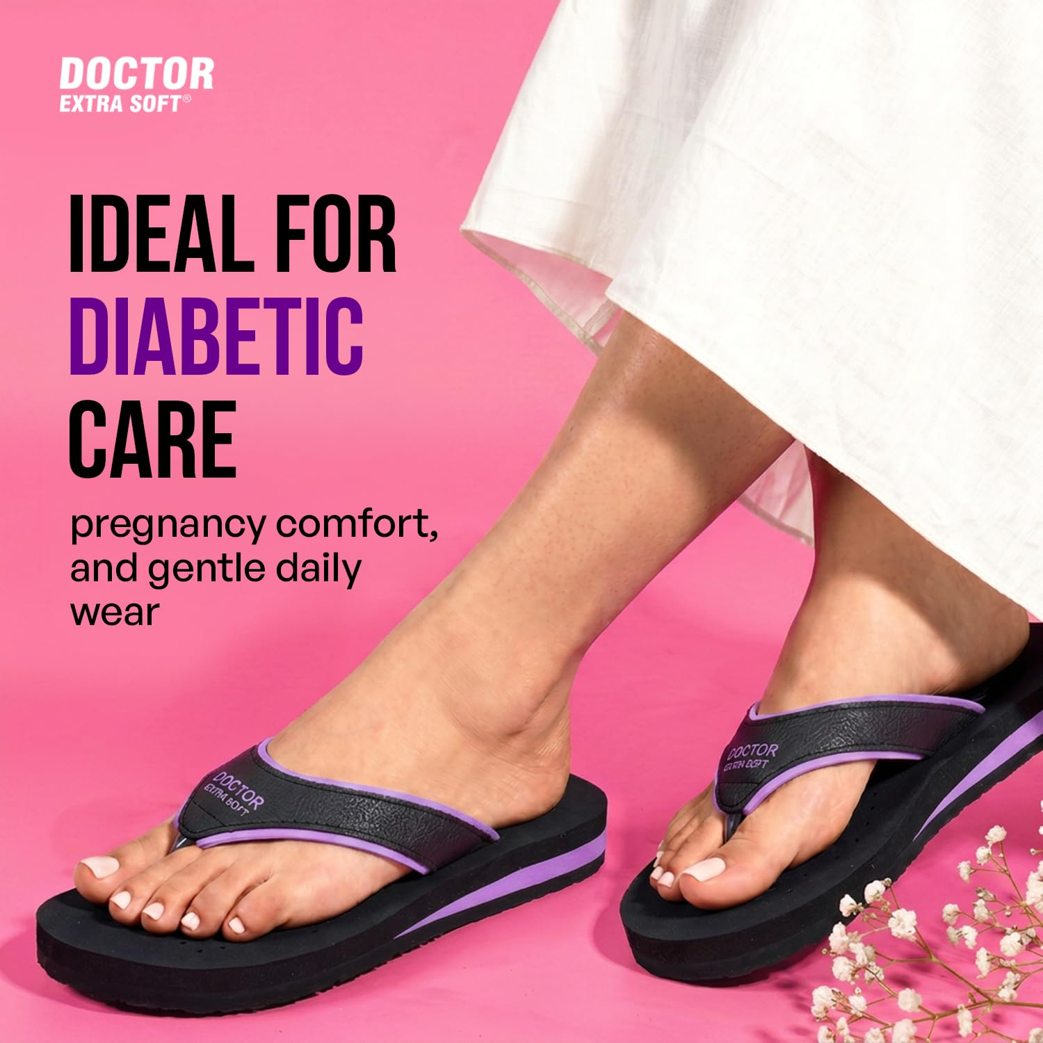 SoftLanding Women's Orthopedic Comfort Flip-Flops - Image 89