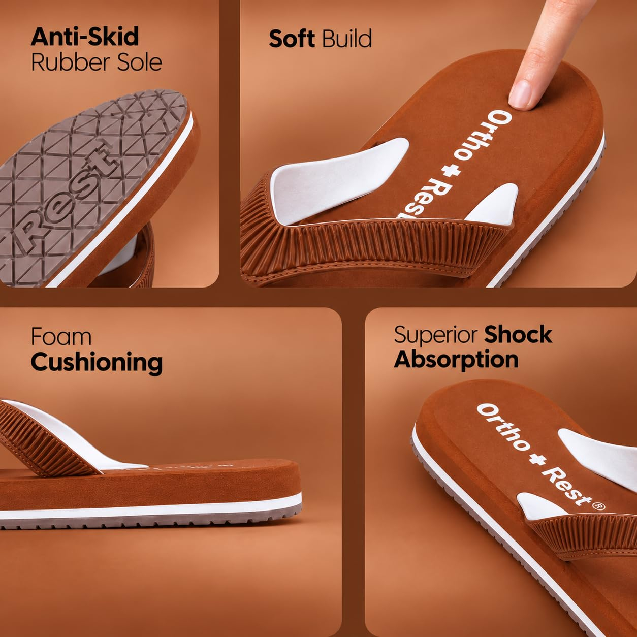 RestStride Women's Orthopedic Comfort Flip-Flops - Image 28