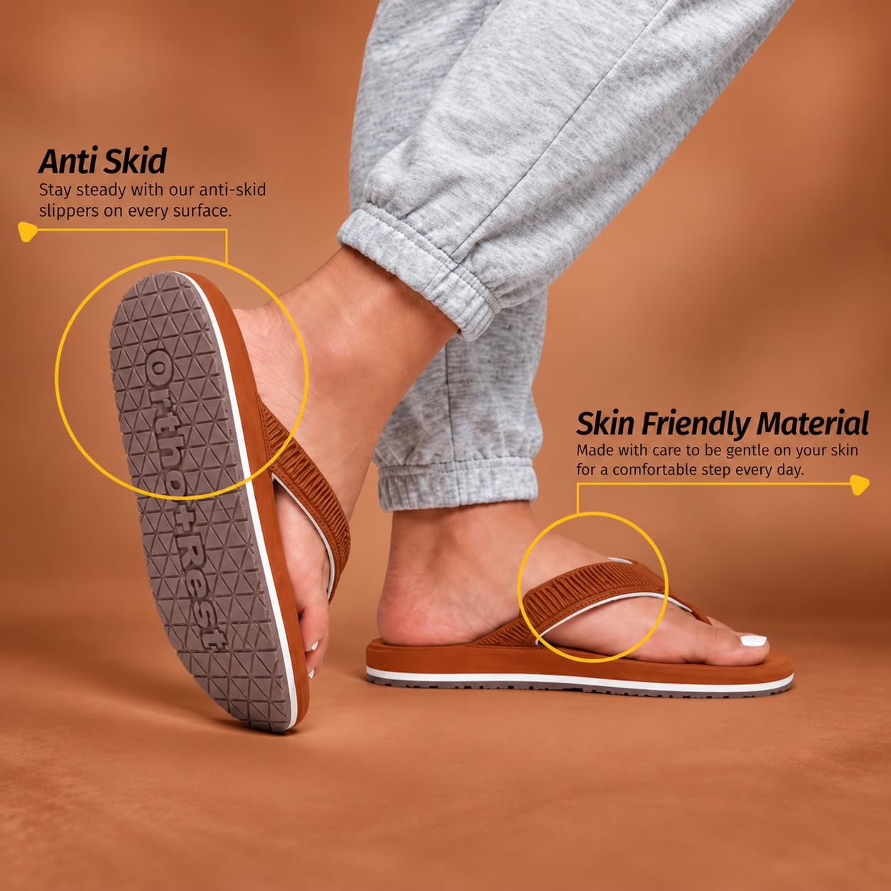 RestStride Women's Orthopedic Comfort Flip-Flops - Image 30