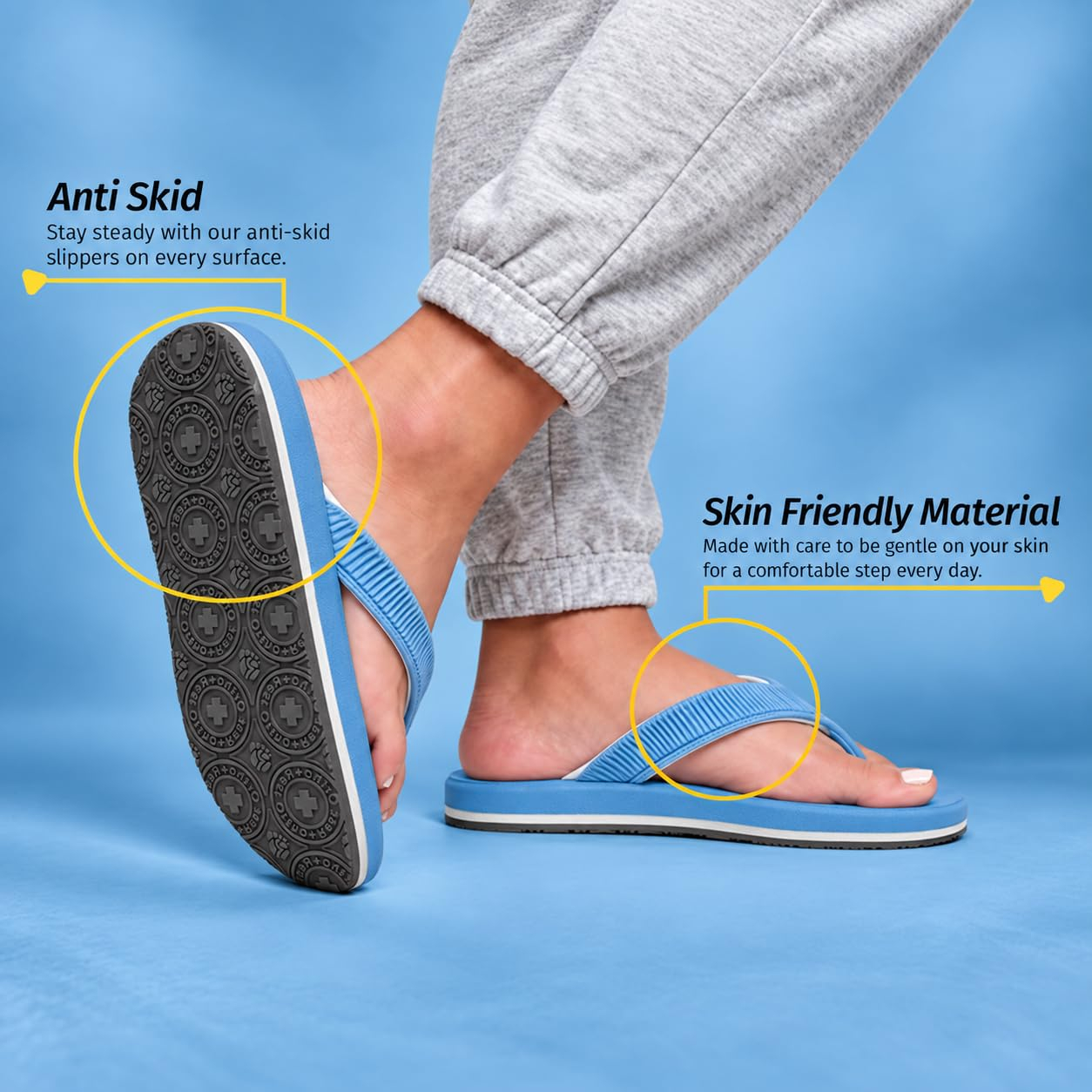 RestStride Women's Orthopedic Comfort Flip-Flops - Image 55