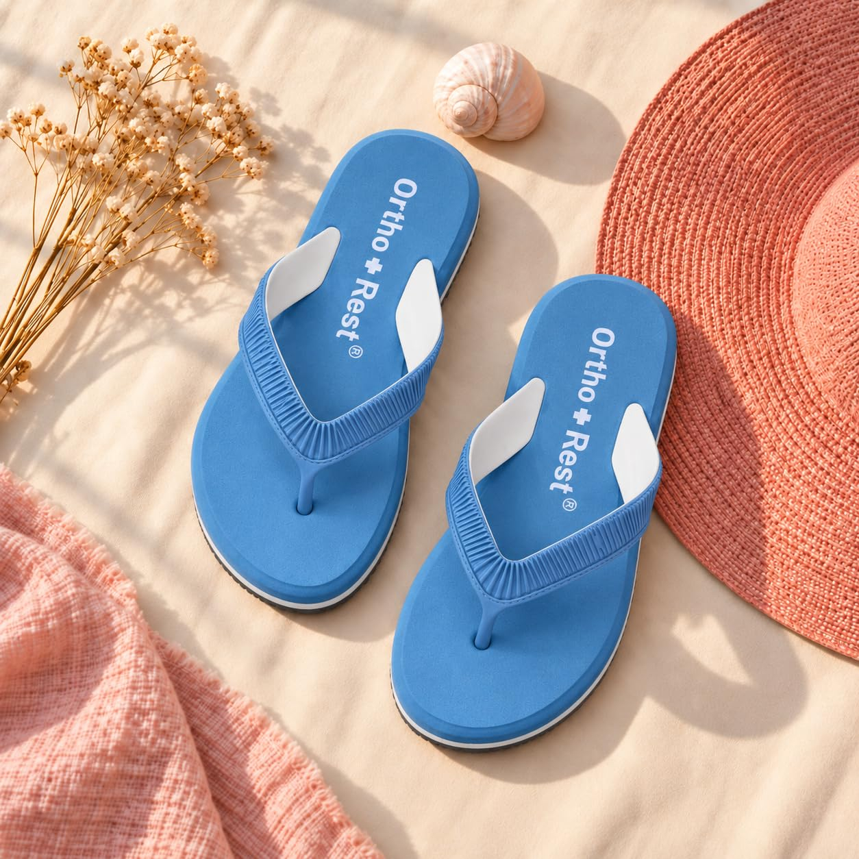 RestStride Women's Orthopedic Comfort Flip-Flops - Image 56