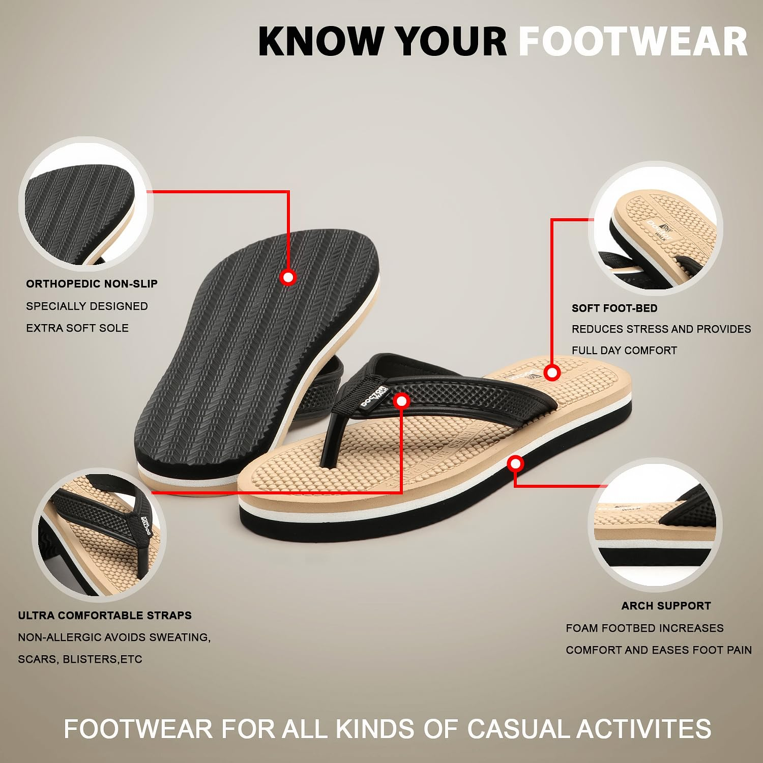 WarmNest Women's Cushioned Flip-Flops - Image 22