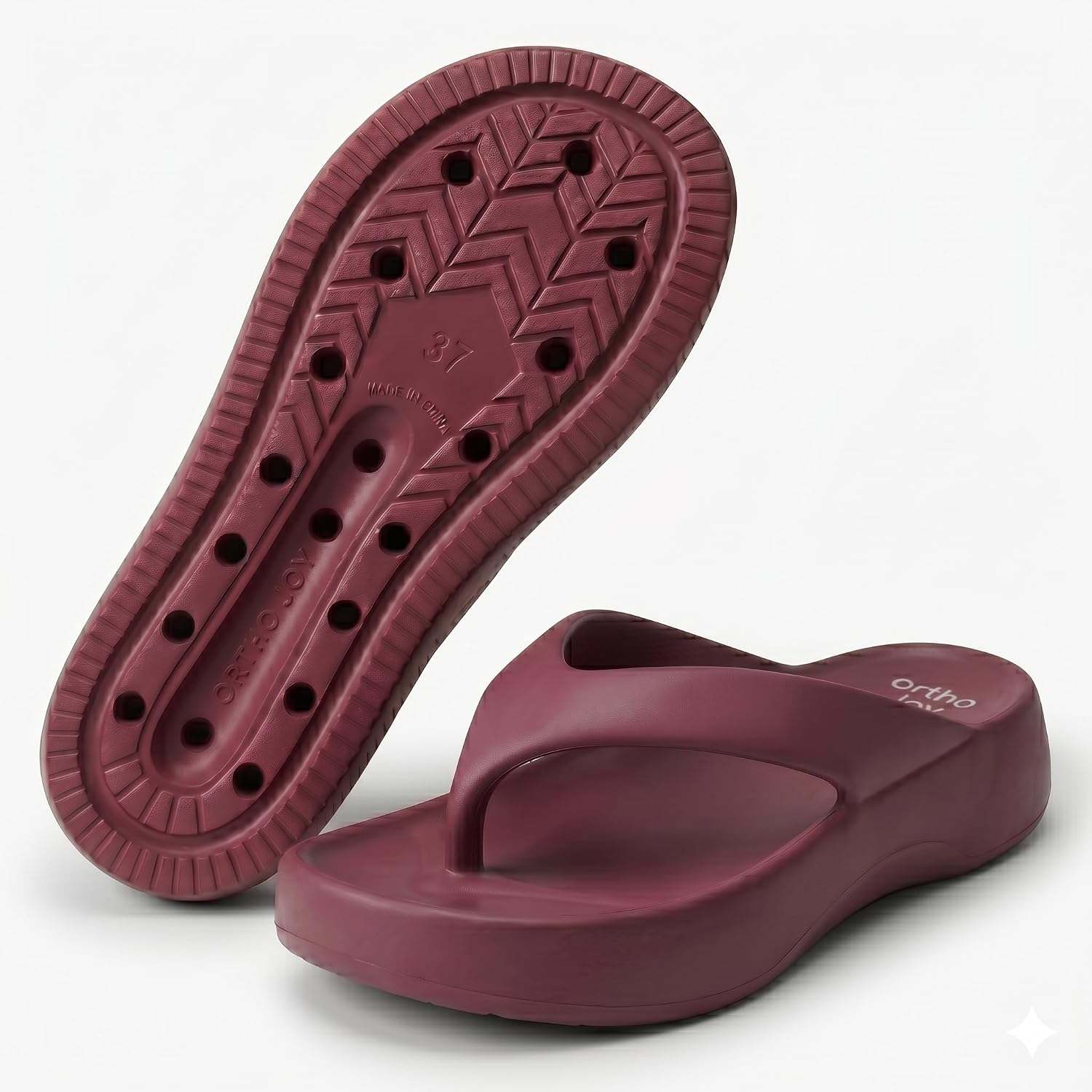LightWalk Women's Orthopedic Comfort Flip-Flops - Image 5