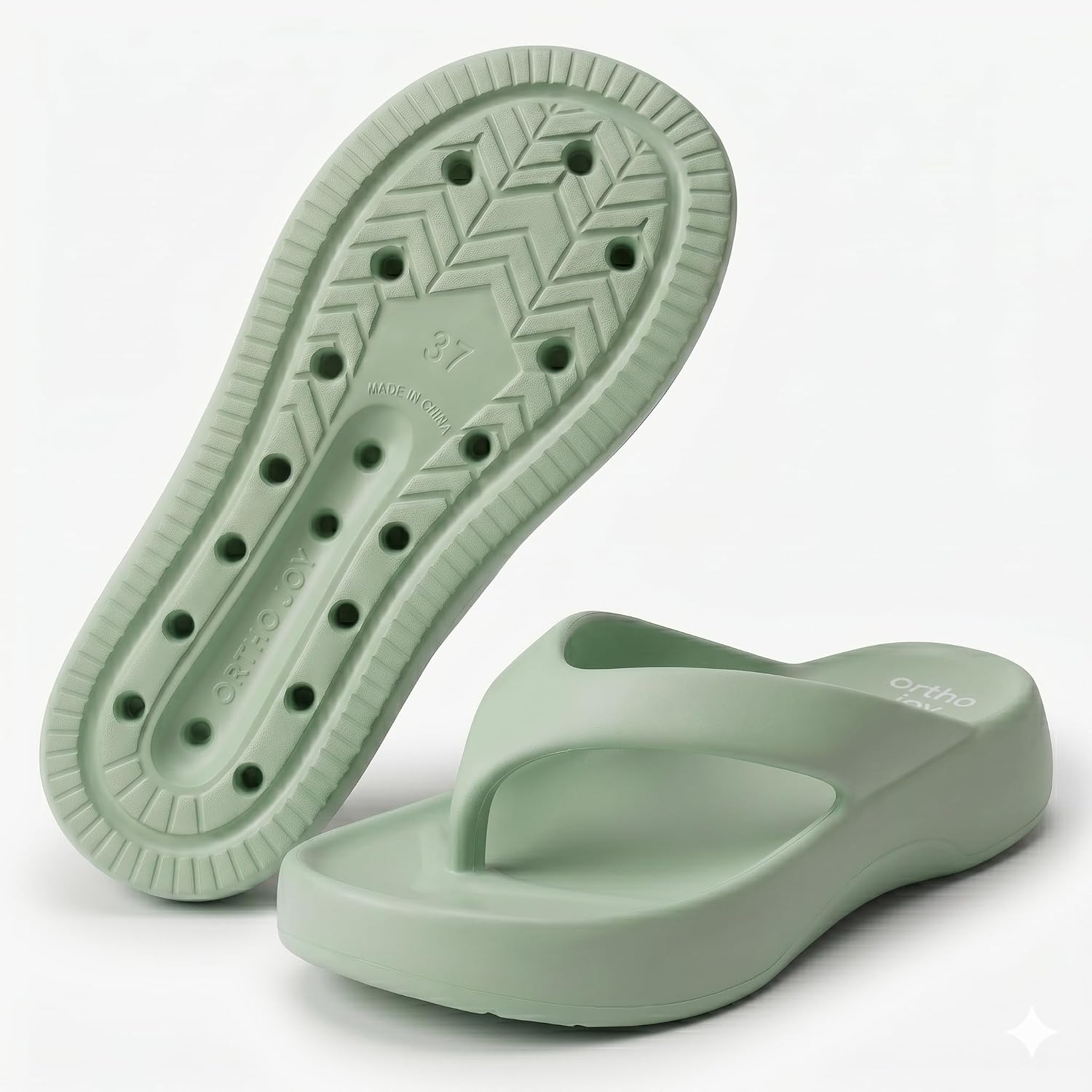 LightWalk Women's Orthopedic Comfort Flip-Flops - Image 41