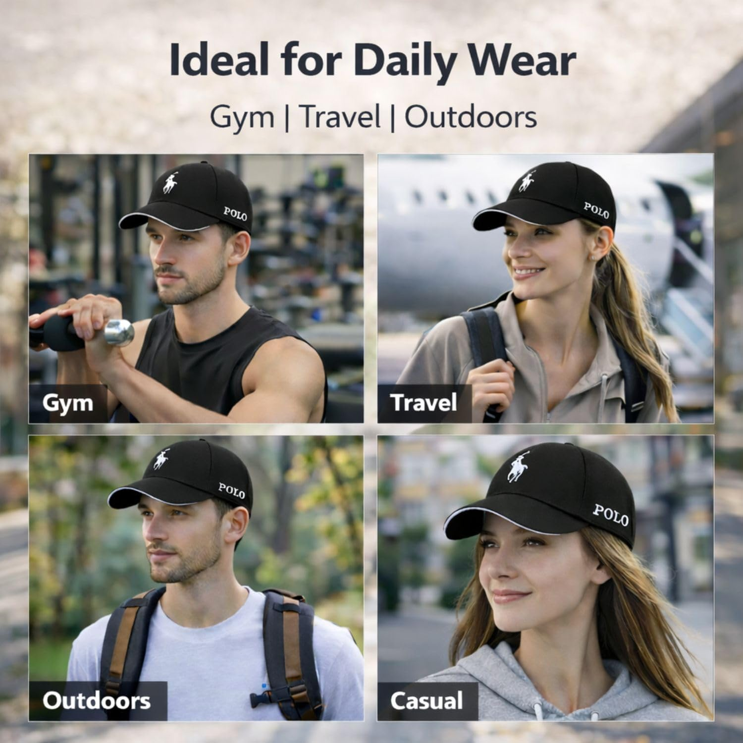 UrbanPair Unisex Baseball Cap - Image 6
