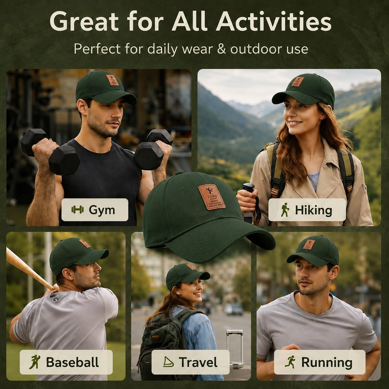 UrbanPair Unisex Baseball Cap - Image 19