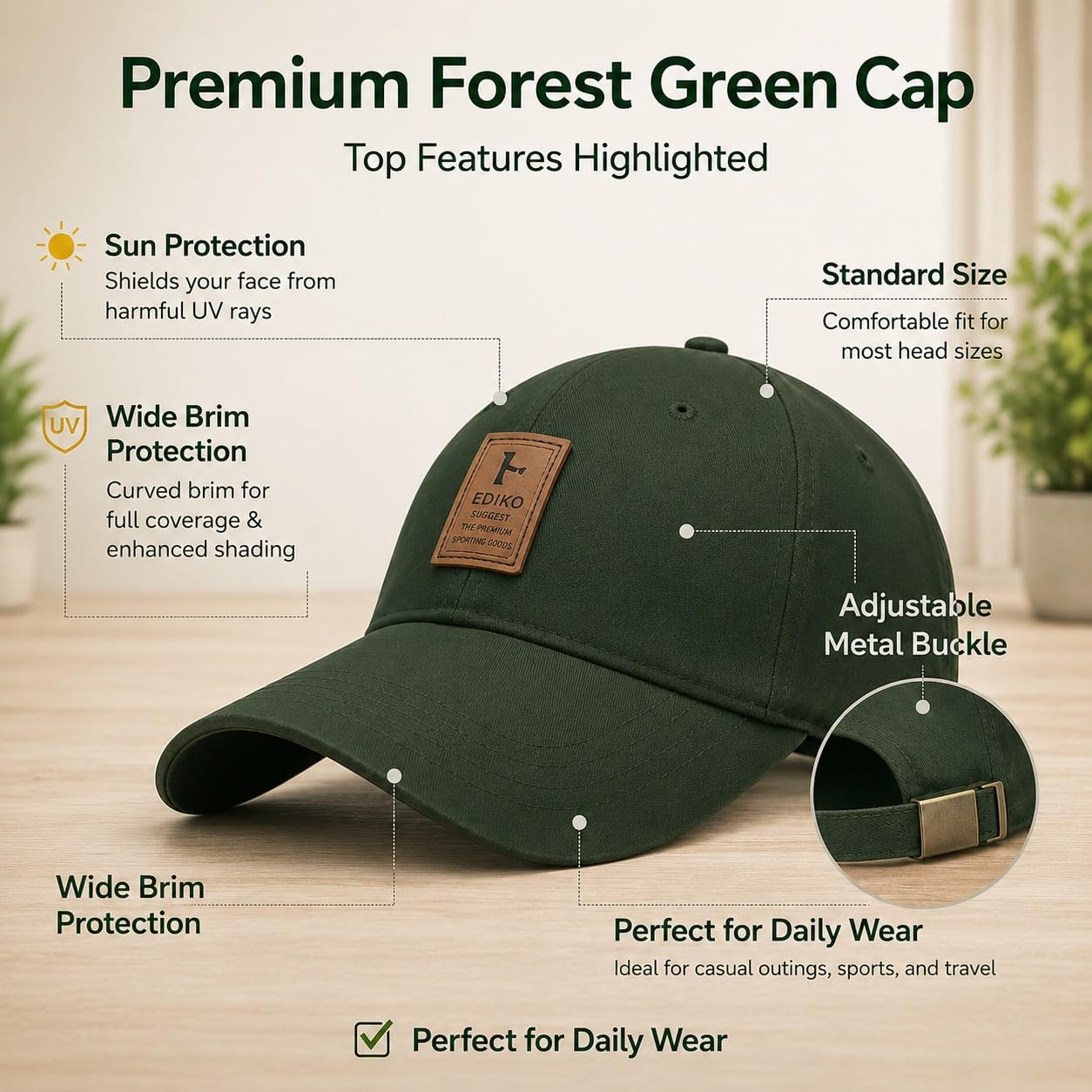 UrbanPair Unisex Baseball Cap - Image 20