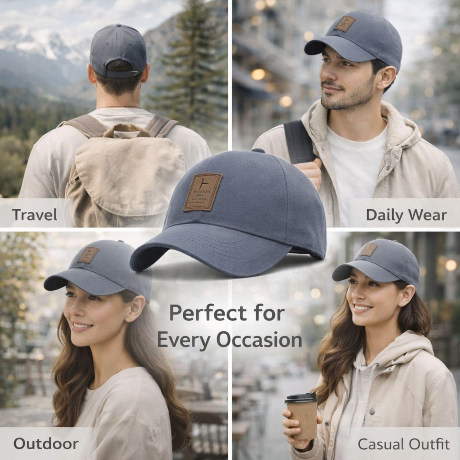 UrbanPair Unisex Baseball Cap - Image 36