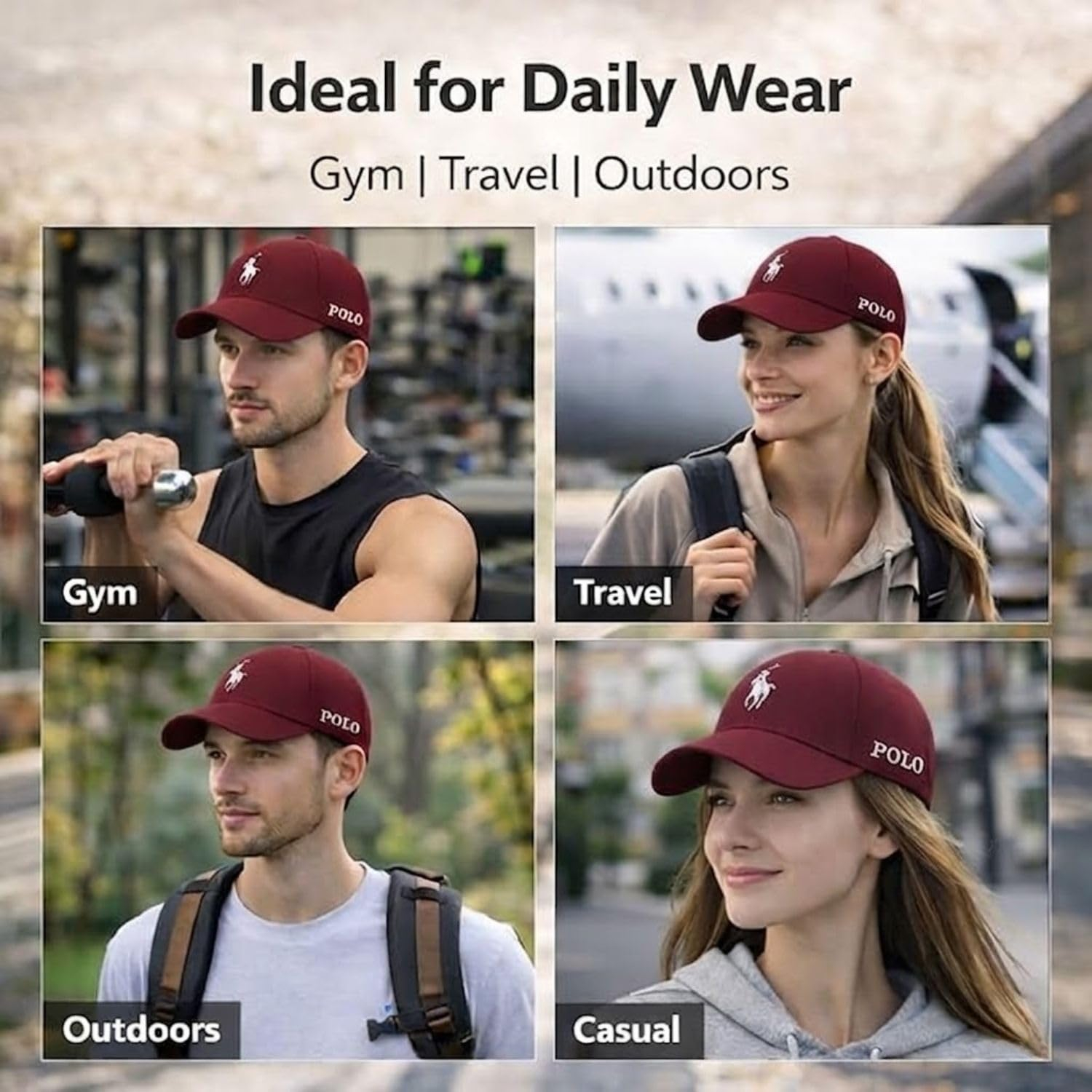 UrbanPair Unisex Baseball Cap - Image 41