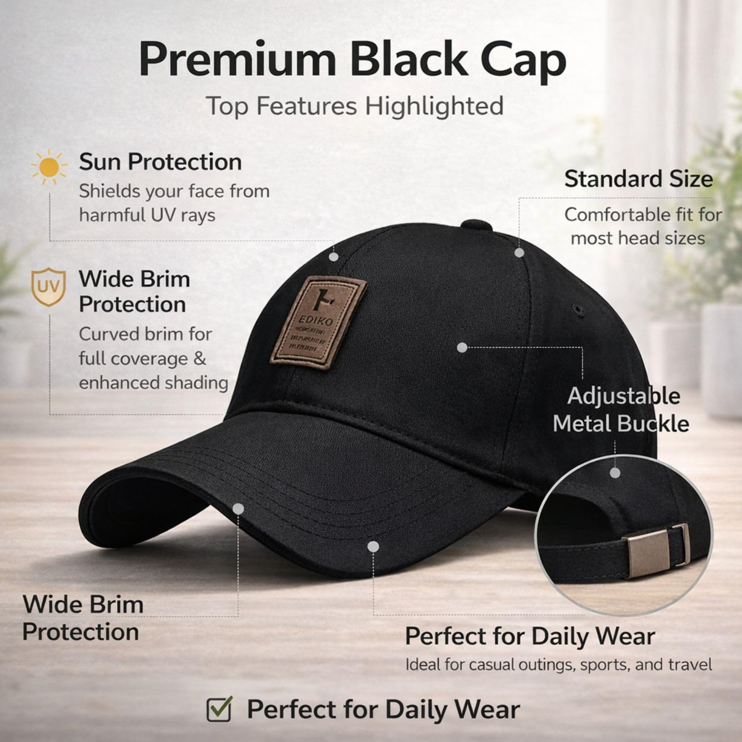 UrbanPair Unisex Baseball Cap - Image 46