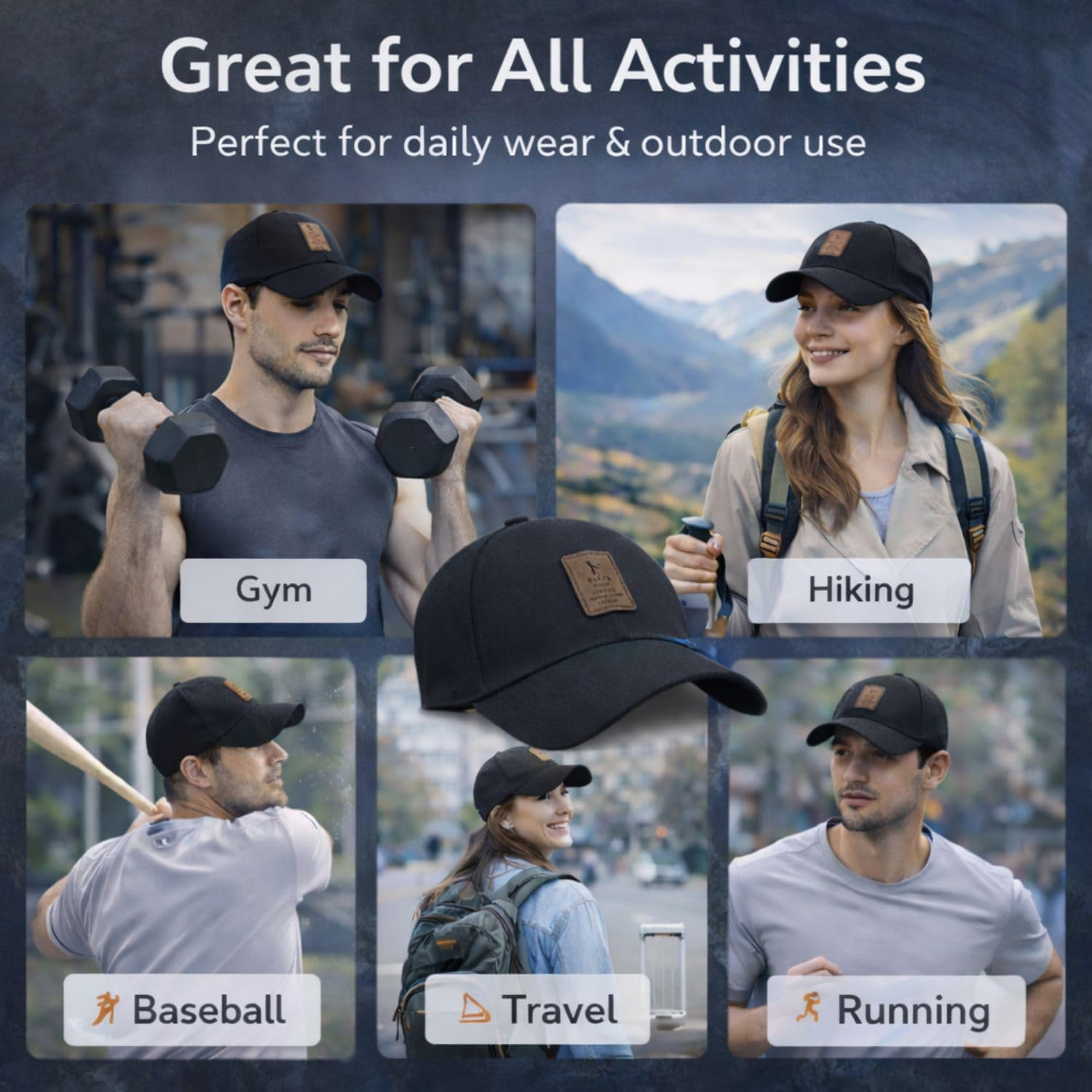 UrbanPair Unisex Baseball Cap - Image 47
