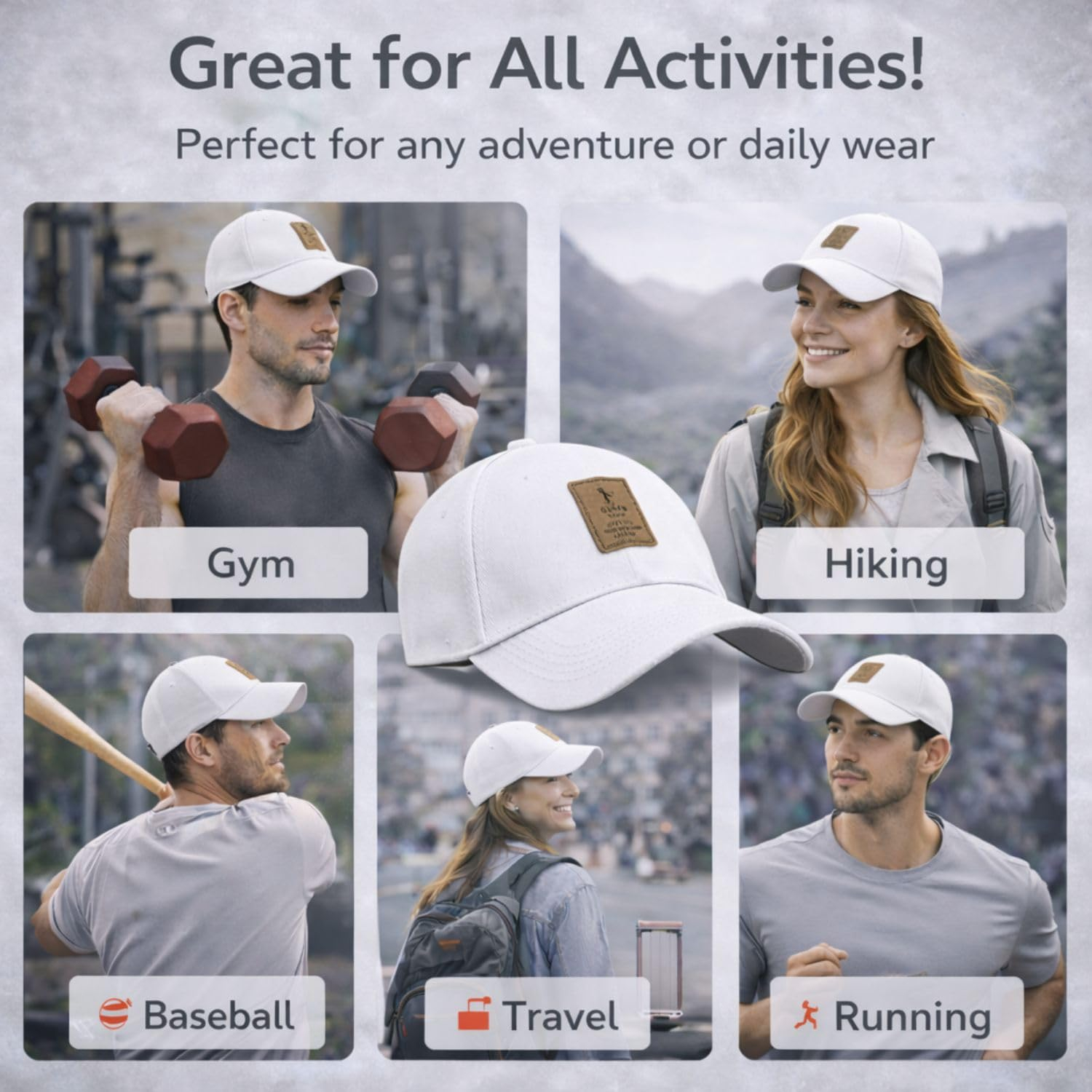 UrbanPair Unisex Baseball Cap - Image 62