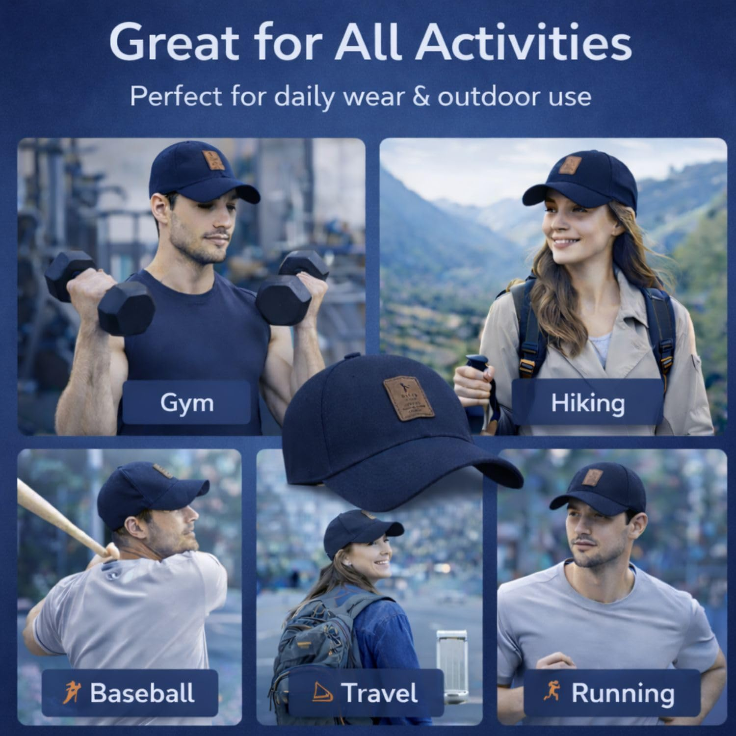 UrbanPair Unisex Baseball Cap - Image 86