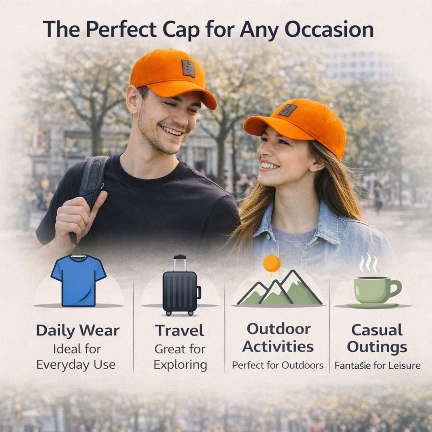 UrbanPair Unisex Baseball Cap - Image 95